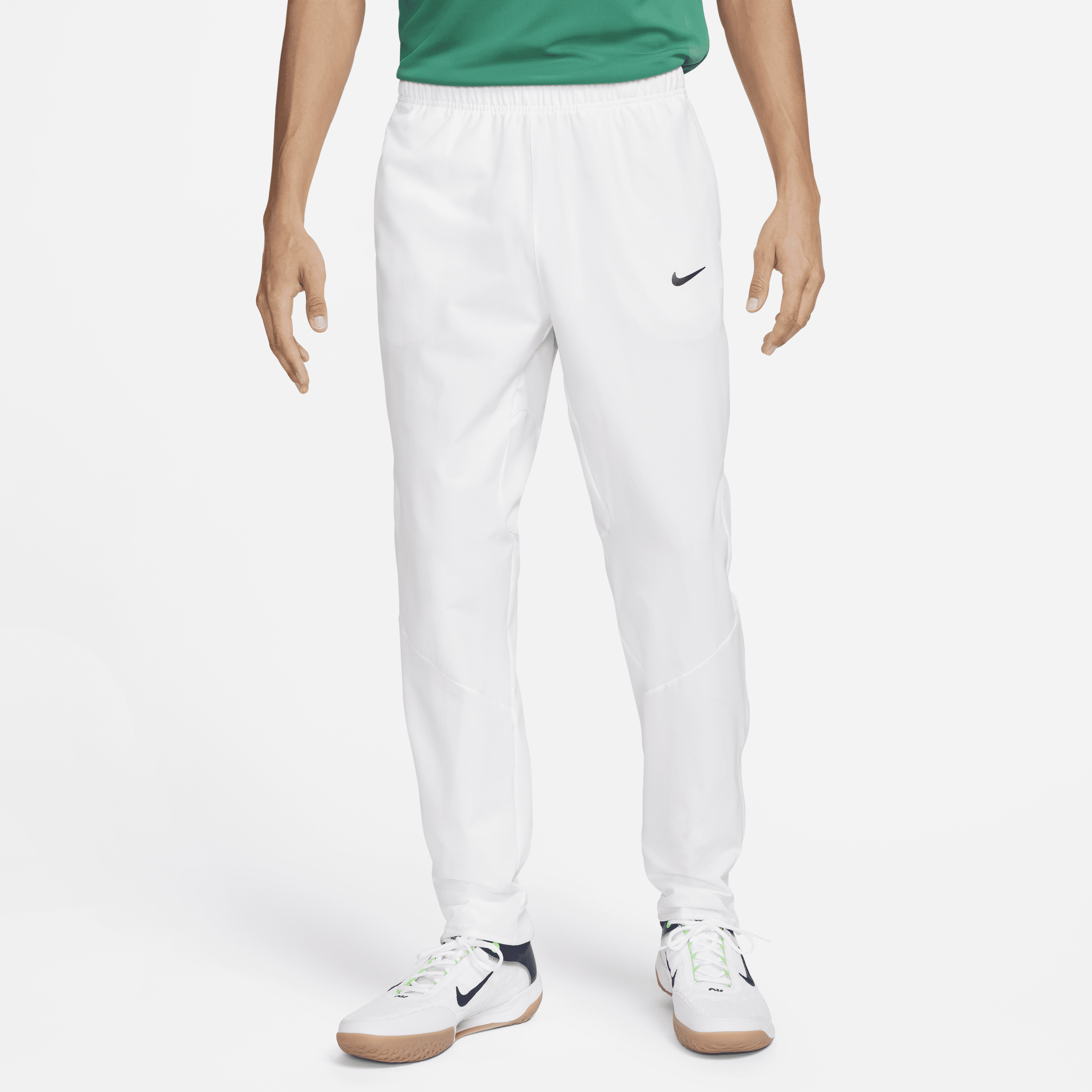 NikeCourt Advantage Dri-FIT tennisbroek voor heren - Wit