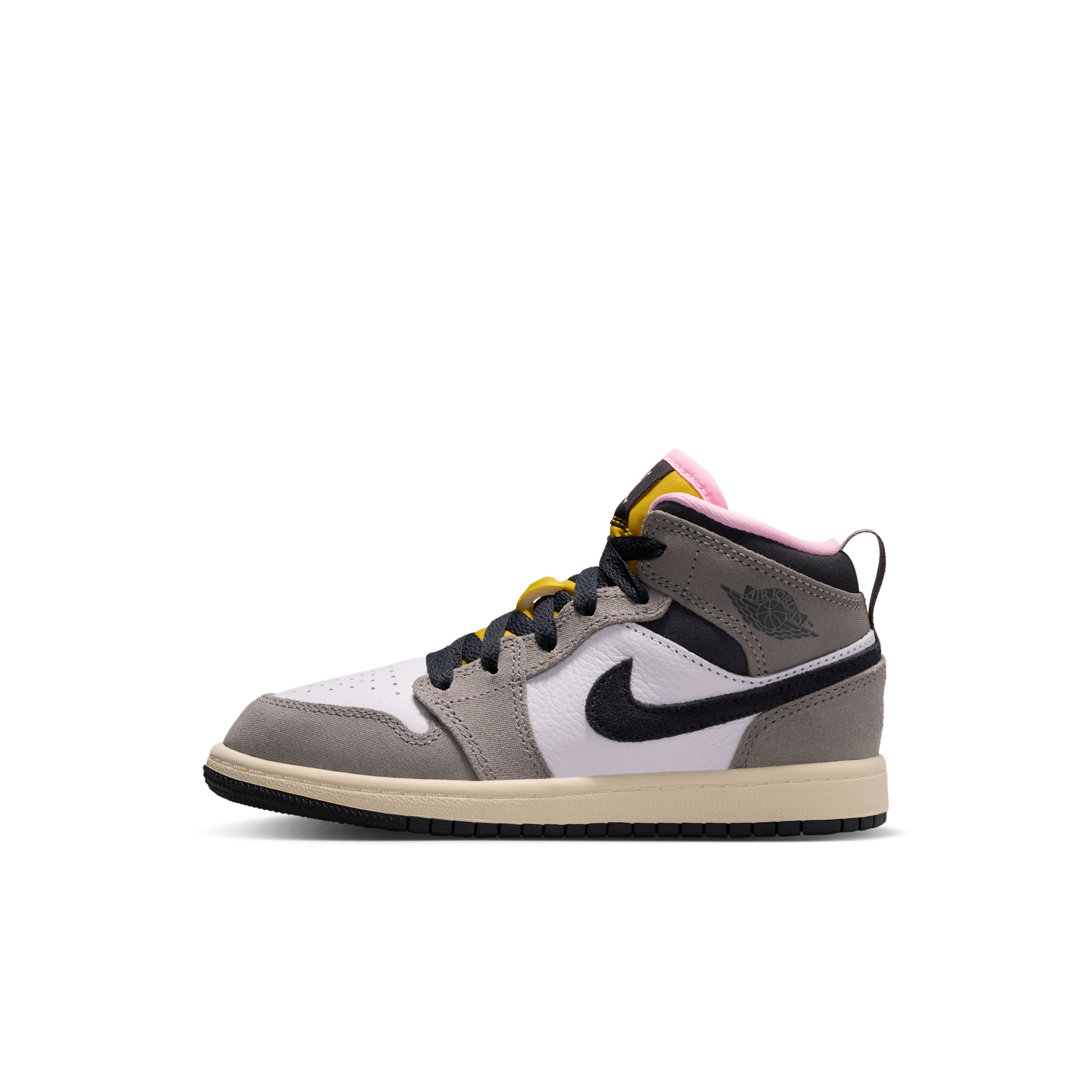 【ナイキ(NIKE)公式ストア】ジョーダン 1 MID SE リトルキッズシューズ HQ2013-100 ホワイト 【ナイキ(NIKE)公式ストア】ジョーダン 1 MID SE リトルキッズシューズ HQ2013-100 ホワイト