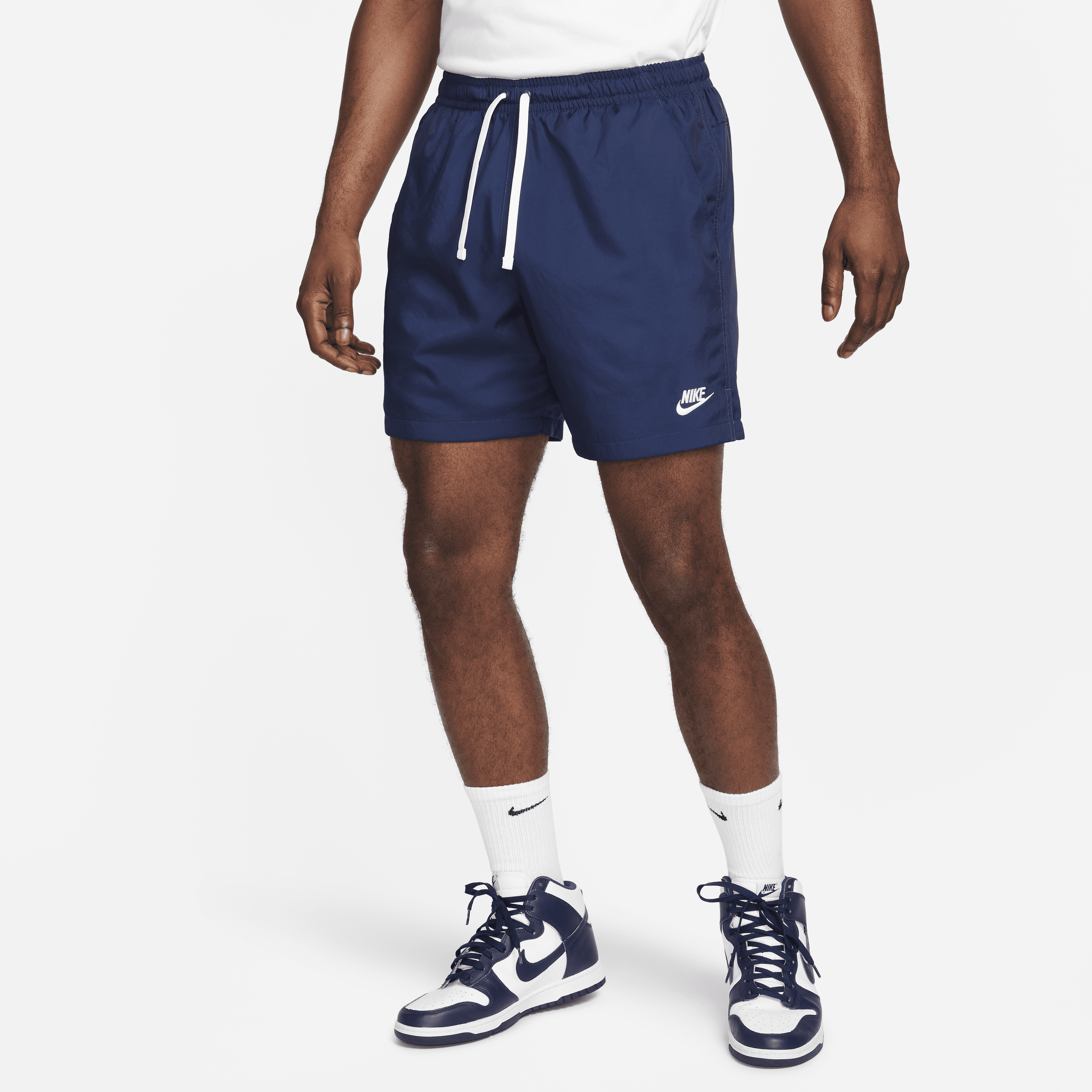 Nike Sportswear Geweven flowshorts voor heren - Blauw