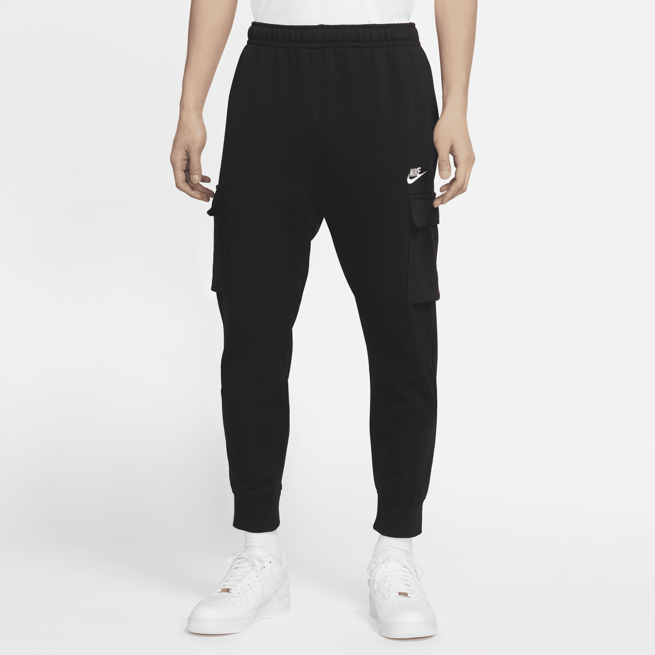 【ナイキ(NIKE)公式ストア】ナイキ スポーツウェア クラブ フレンチ テリー メンズ カーゴ パンツ CZ9955-010 ブラック 【ナイキ(NIKE)公式ストア】ナイキ スポーツウェア クラブ フレンチ テリー メンズ カーゴ パンツ CZ9955-010 ブラック