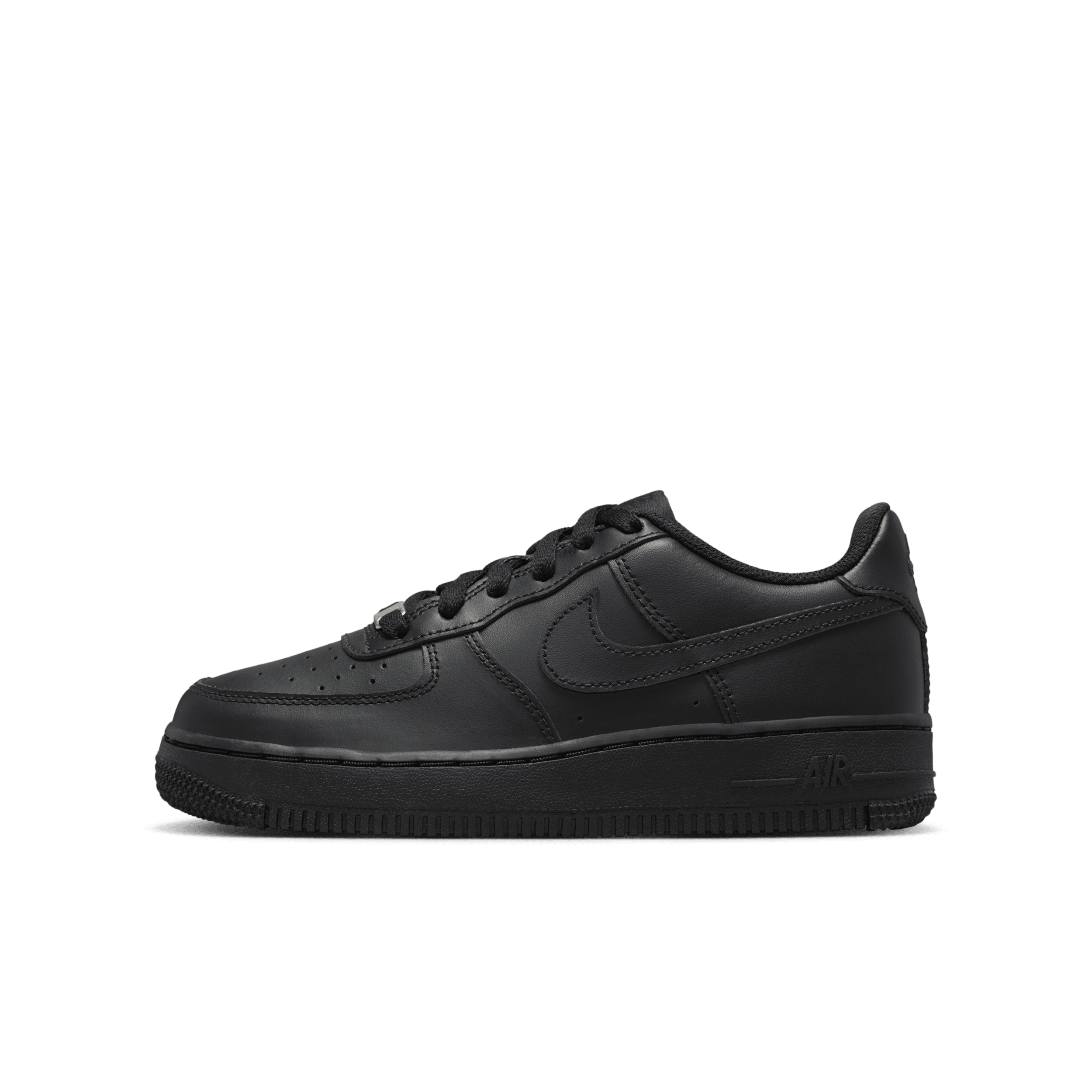 Nike Air Force 1 LE-sko til større børn - sort