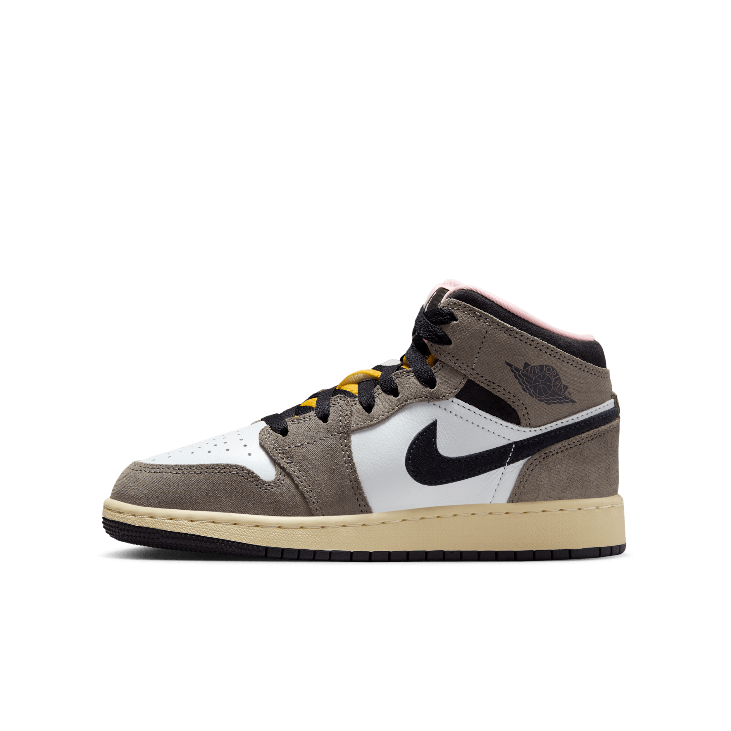 【ナイキ(NIKE)公式ストア】エア ジョーダン 1 MID SE ジュニアシューズ HQ2014-100 ホワイト 【ナイキ(NIKE)公式ストア】エア ジョーダン 1 MID SE ジュニアシューズ HQ2014-100 ホワイト