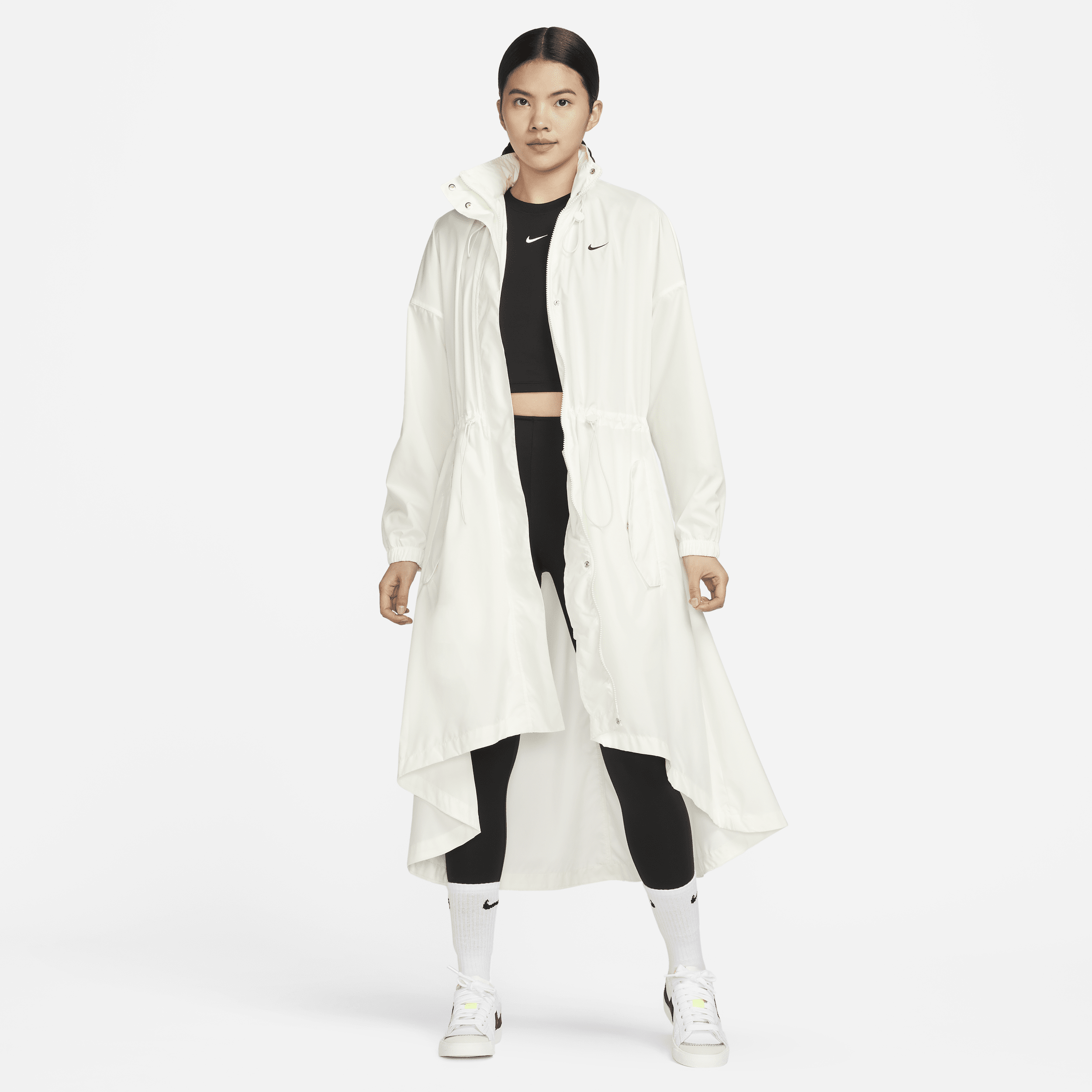 【ナイキ(NIKE)公式ストア】ナイキ スポーツウェア エッセンシャル ウィメンズトレンチコート FN2844-133 ホワイト 【ナイキ(NIKE)公式ストア】ナイキ スポーツウェア エッセンシャル ウィメンズトレンチコート FN2844-133 ホワイト
