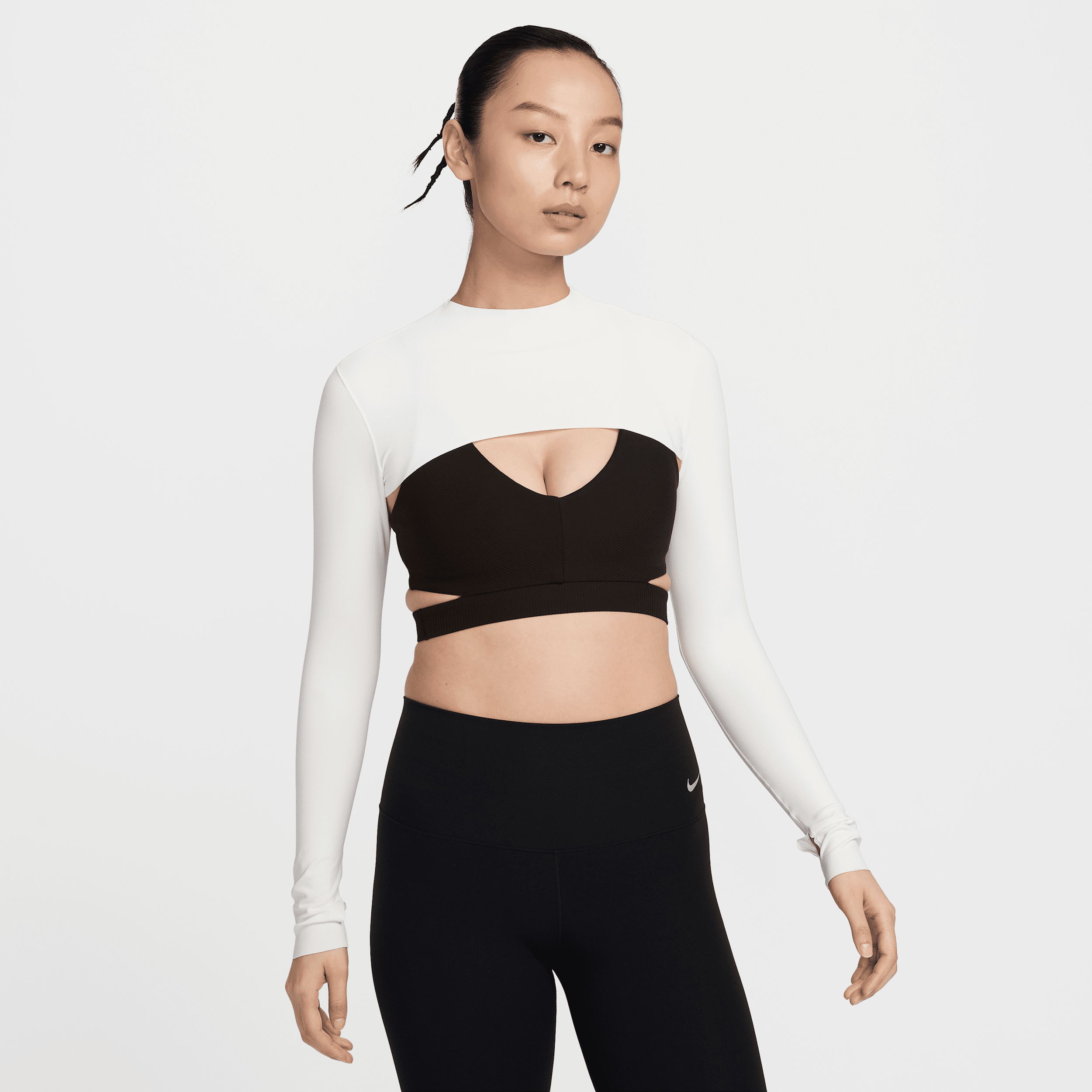 【ナイキ(NIKE)公式ストア】ナイキ ゼンビー ウィメンズ Dri-FIT ロングスリーブ シュラグ トップ HJ1862-133 ホワイト 【ナイキ(NIKE)公式ストア】ナイキ ゼンビー ウィメンズ Dri-FIT ロングスリーブ シュラグ トップ HJ1862-133 ホワイト