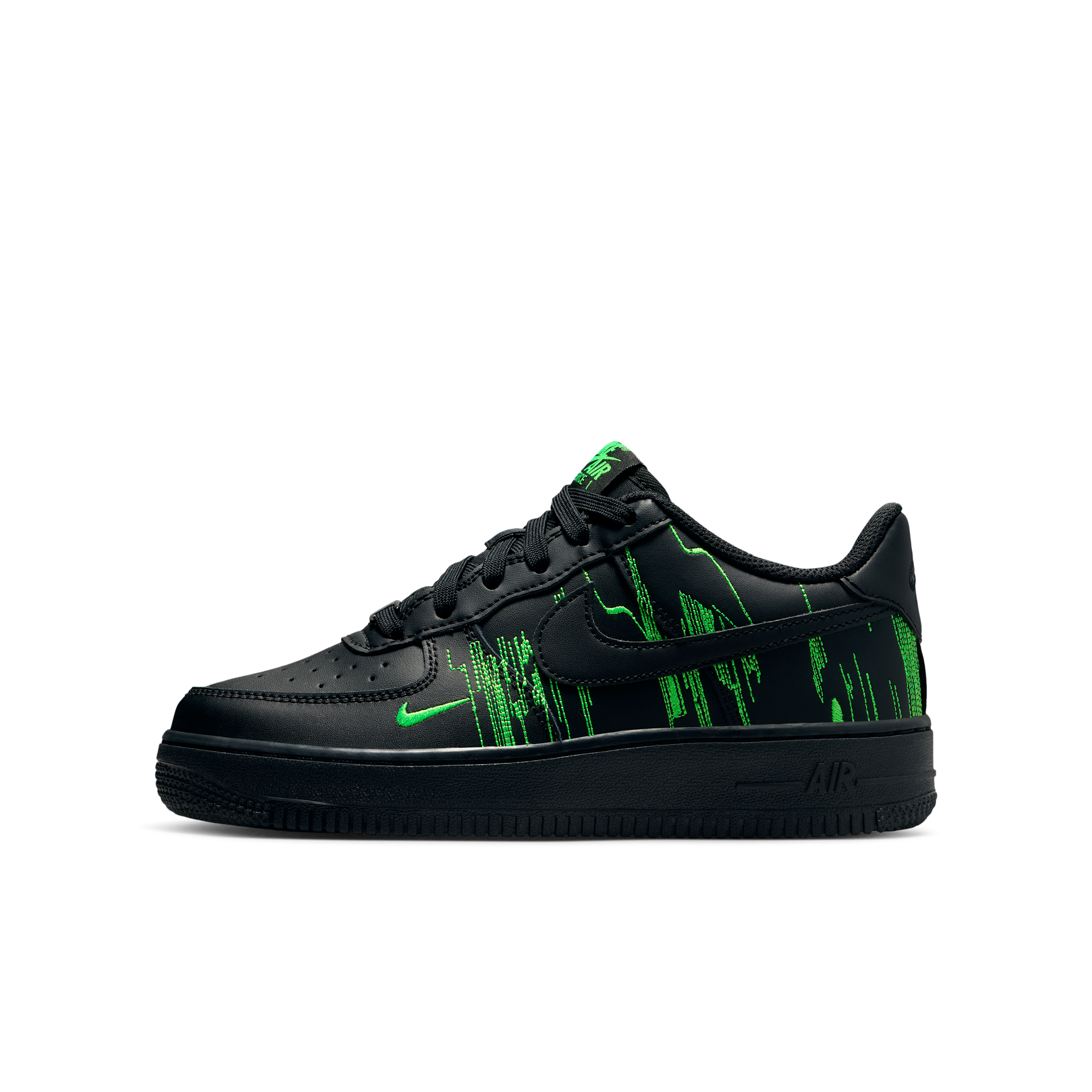 【ナイキ(NIKE)公式ストア】ナイキ エア フォースワン LV8 4 ジュニアシューズ HV4763-001 ブラック 【ナイキ(NIKE)公式ストア】ナイキ エア フォースワン LV8 4 ジュニアシューズ HV4763-001 ブラック