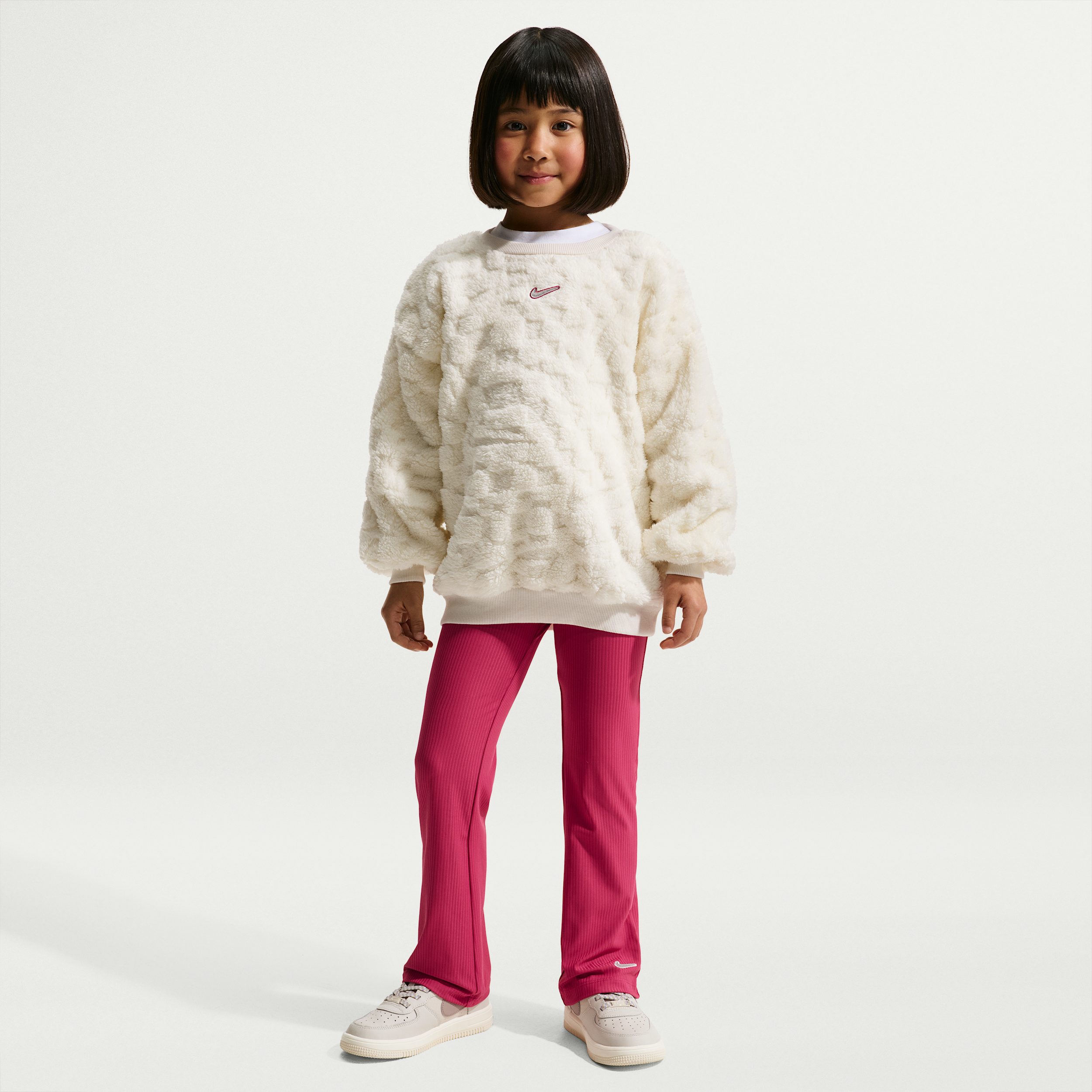 Nike Cozy Conjunto de 2 piezas con leggings acampanados - Niño/a pequeño/a - Rosa