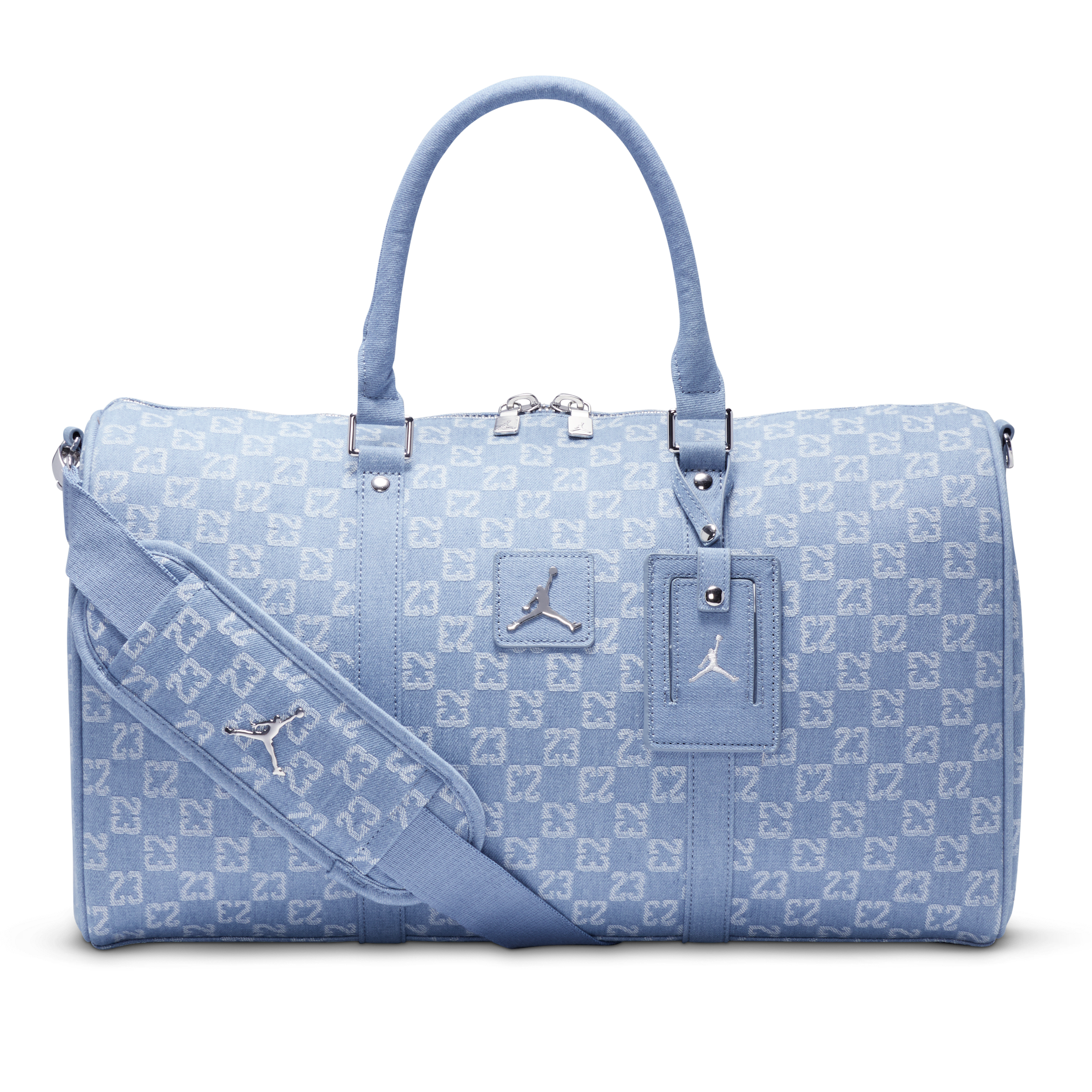 【ナイキ(NIKE)公式ストア】ジョーダン モノグラム ダッフルバッグ (25L) II6429-432 ブルー 【ナイキ(NIKE)公式ストア】ジョーダン モノグラム ダッフルバッグ (25L) II6429-432 ブルー