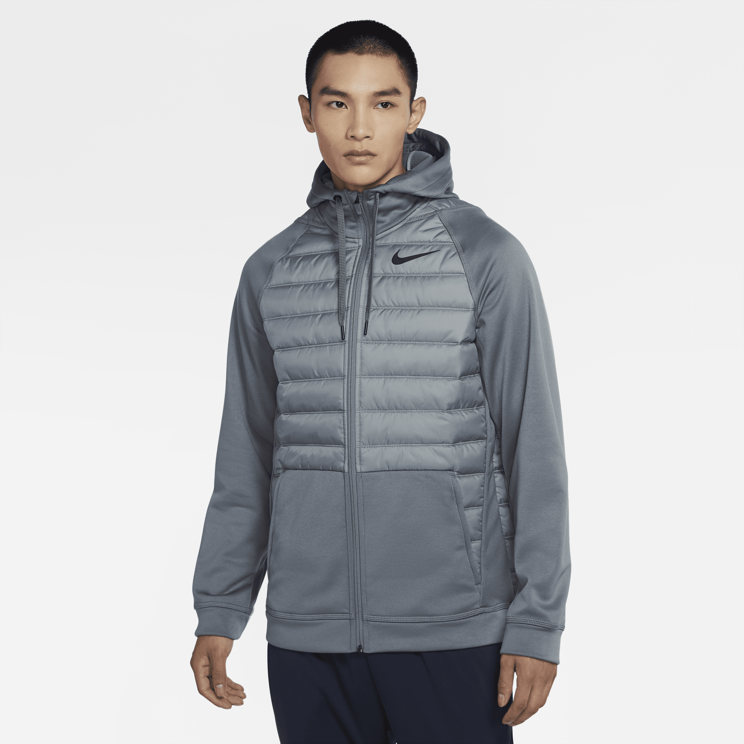 【ナイキ(NIKE)公式ストア】ナイキ サーマ メンズ フルジップ トレーニングジャケット BV6299-084 グレー 【ナイキ(NIKE)公式ストア】ナイキ サーマ メンズ フルジップ トレーニングジャケット BV6299-084 グレー