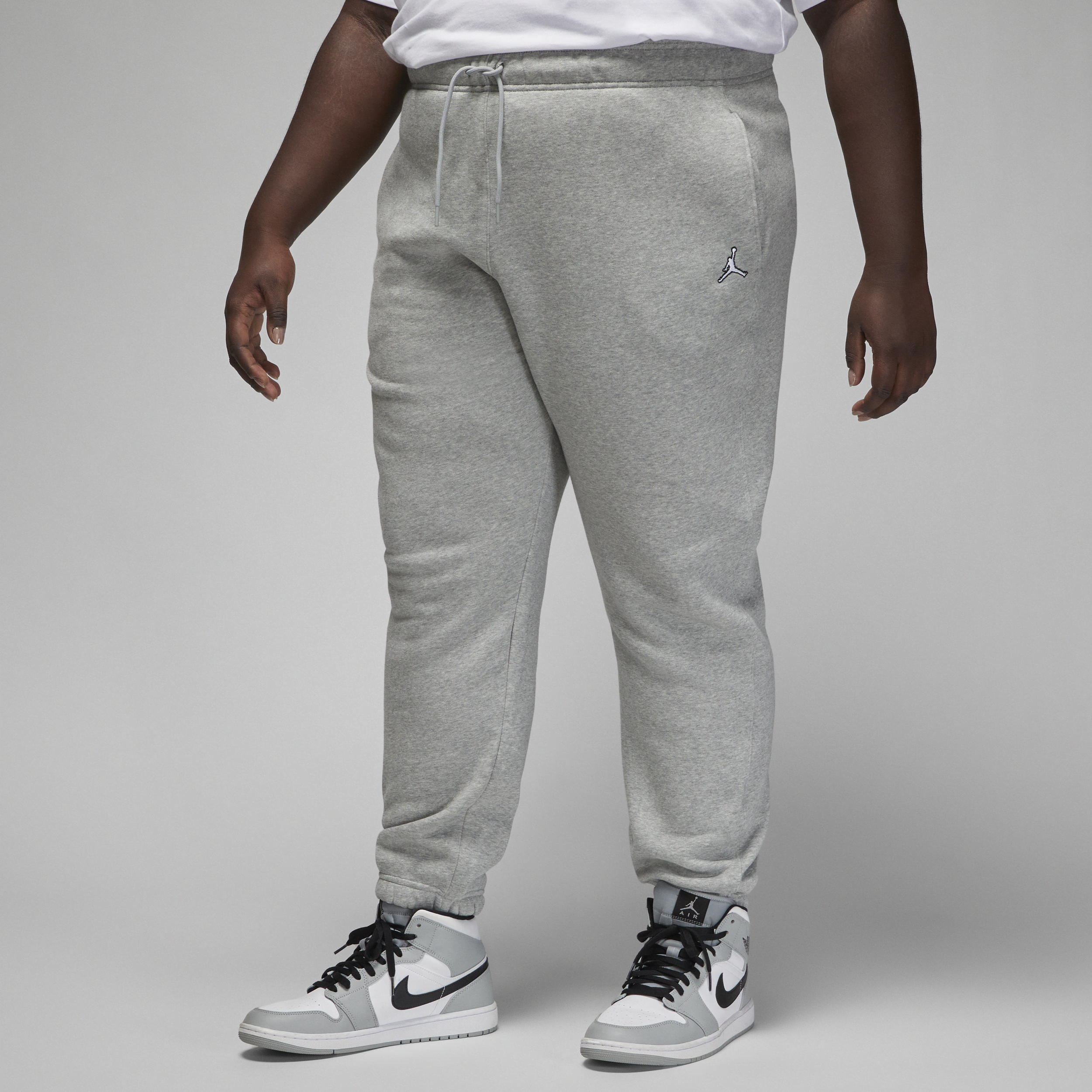 Jordan Brooklyn-fleecebukser til kvinder (plus size) - grå