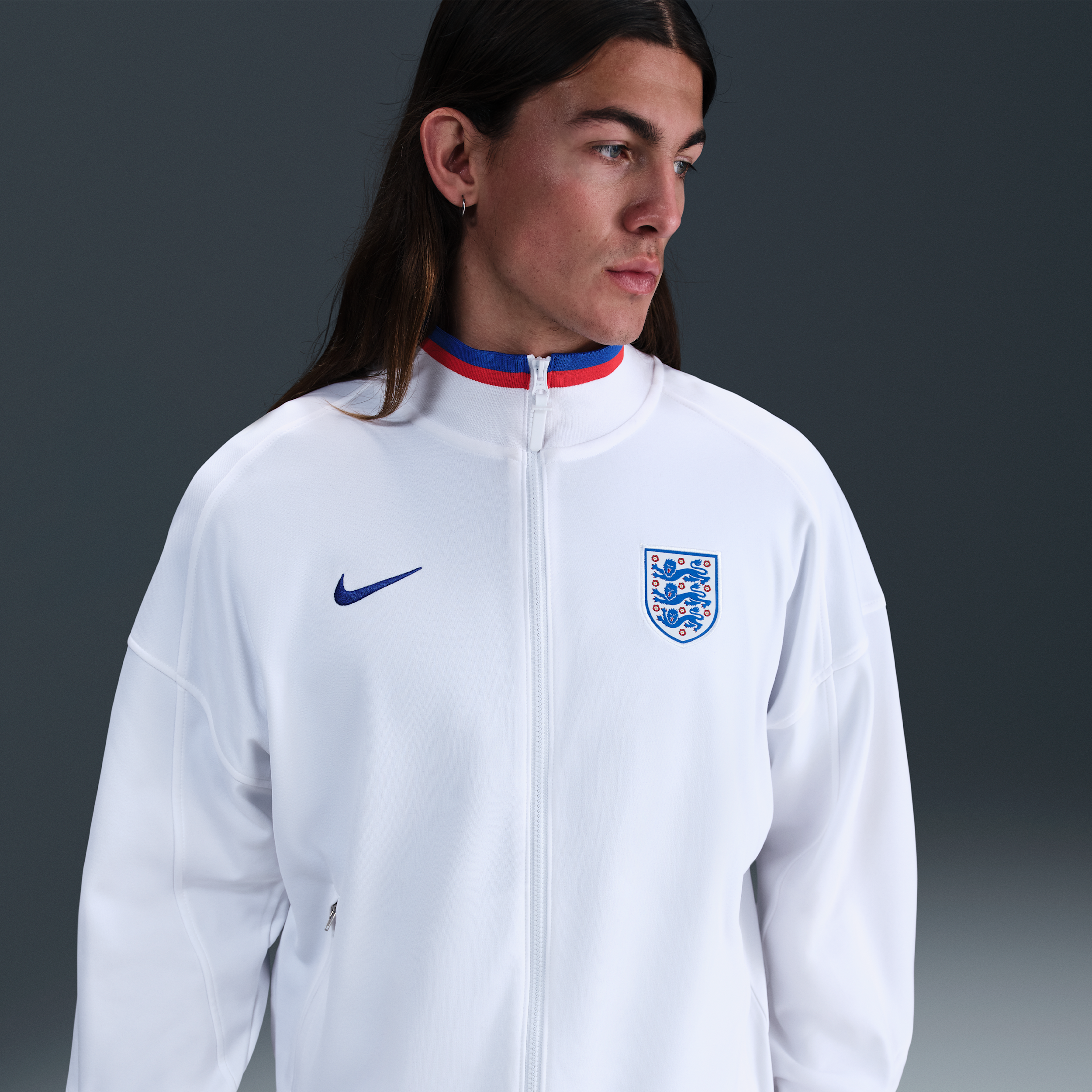 England Academy Pro Home Men's Nike Dri-FIT Football Anthem Jacket