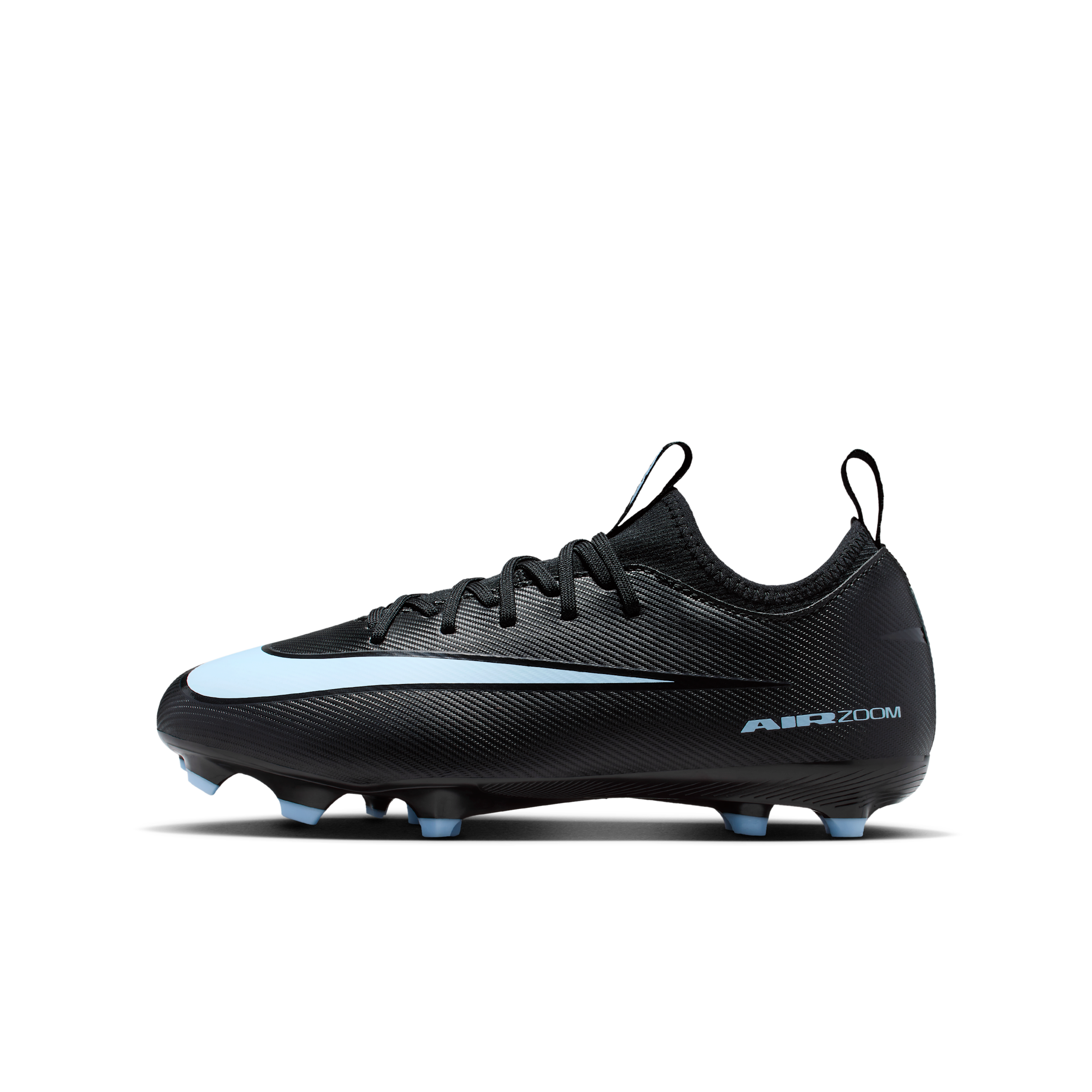 Nike Jr. Mercurial Vapor 16 Academy Botas de fútbol de perfil bajo multisuperficie - Niño/a y niño/a pequeño/a - Negro