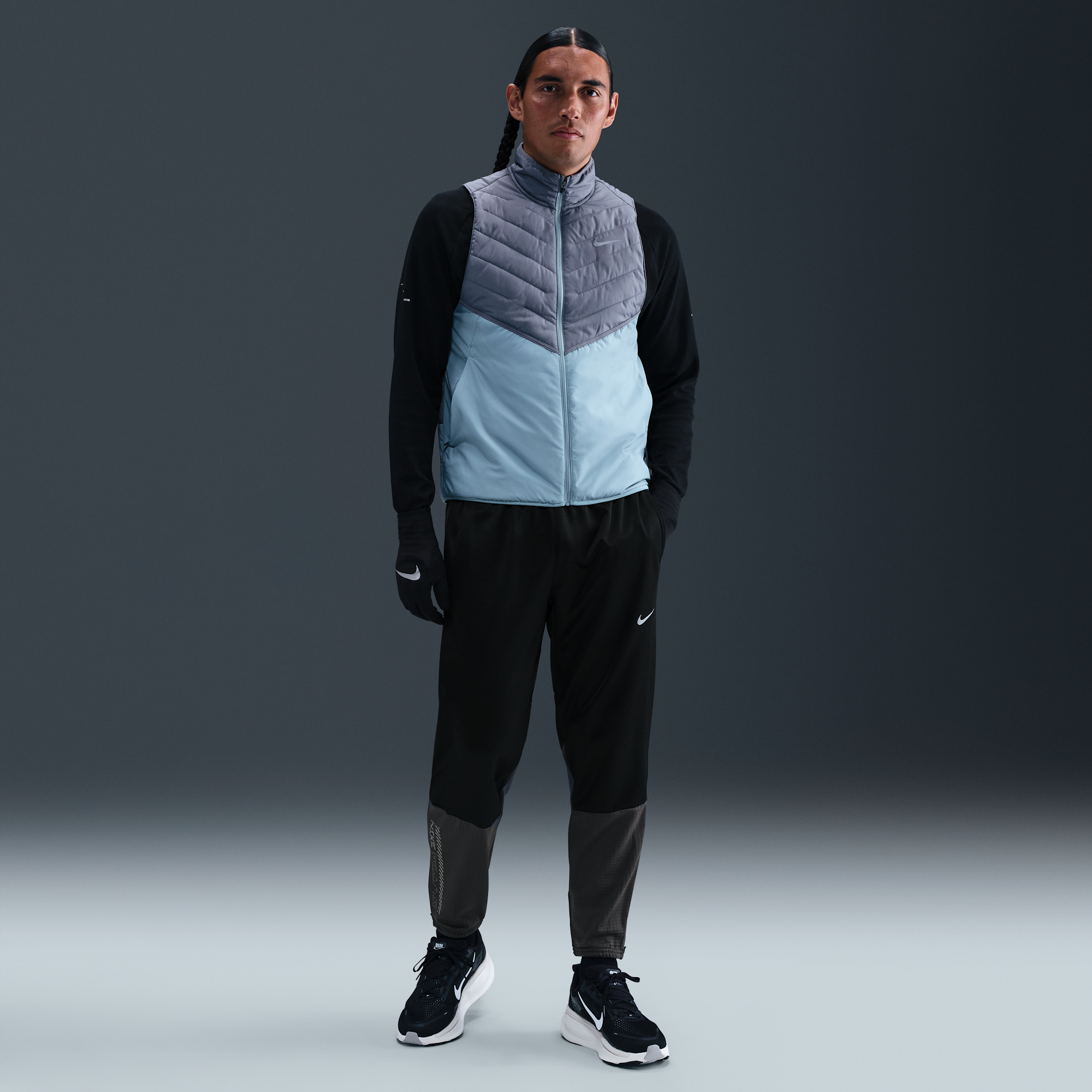 Nike Challenger Pantalón de running de invierno Therma-FIT - Hombre - Negro