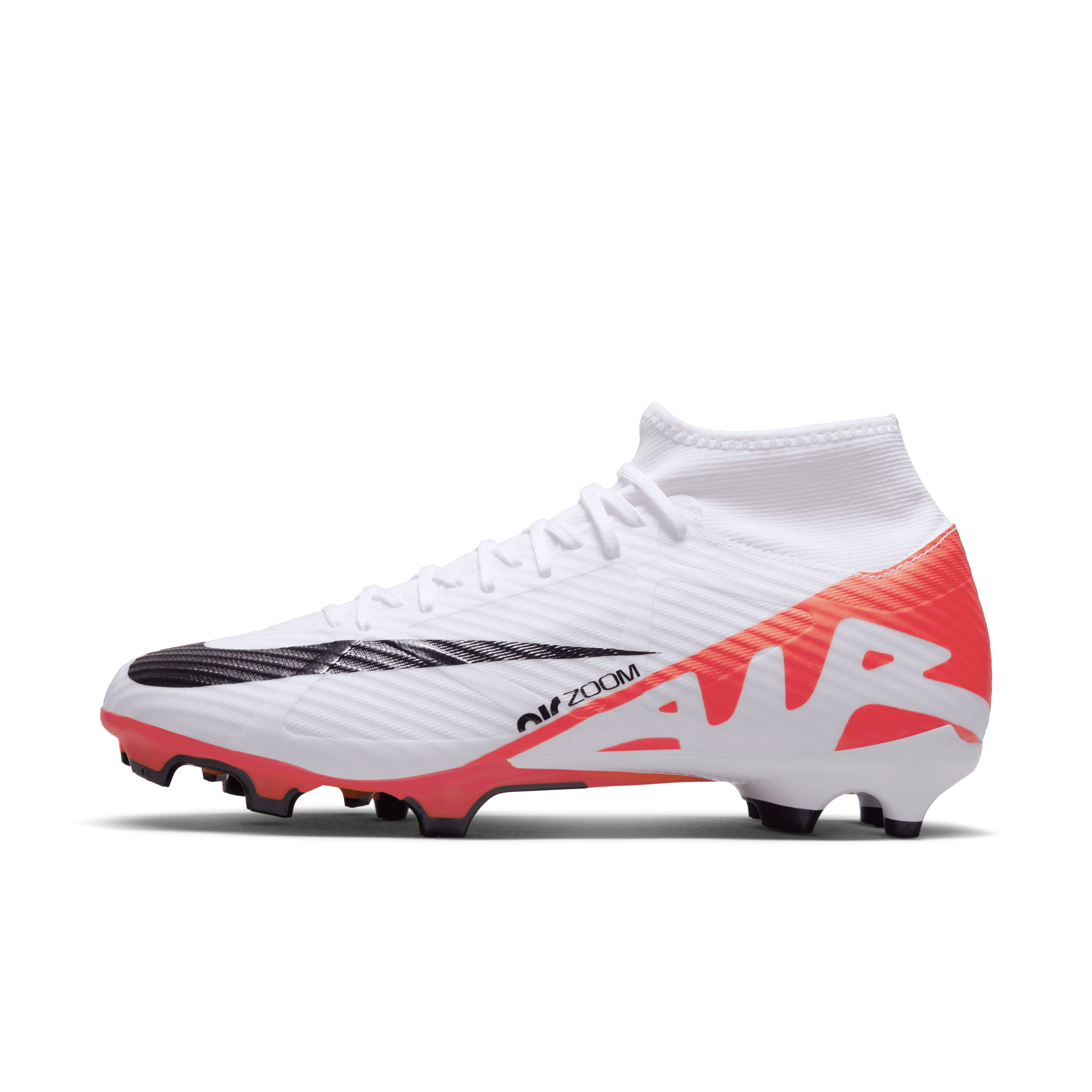 Nike mercurial red and sales white