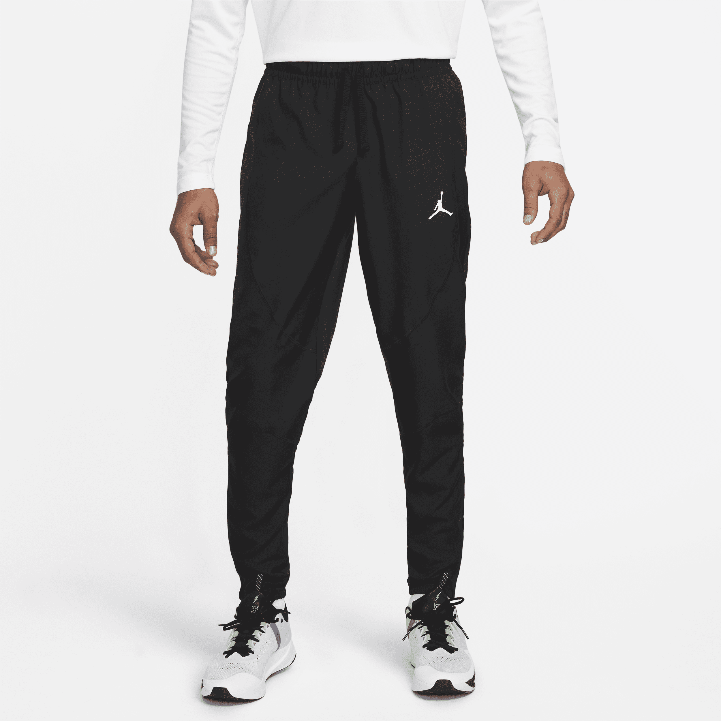 Nike Vævede Jordan Sport Dri-FIT-bukser til mænd - sort