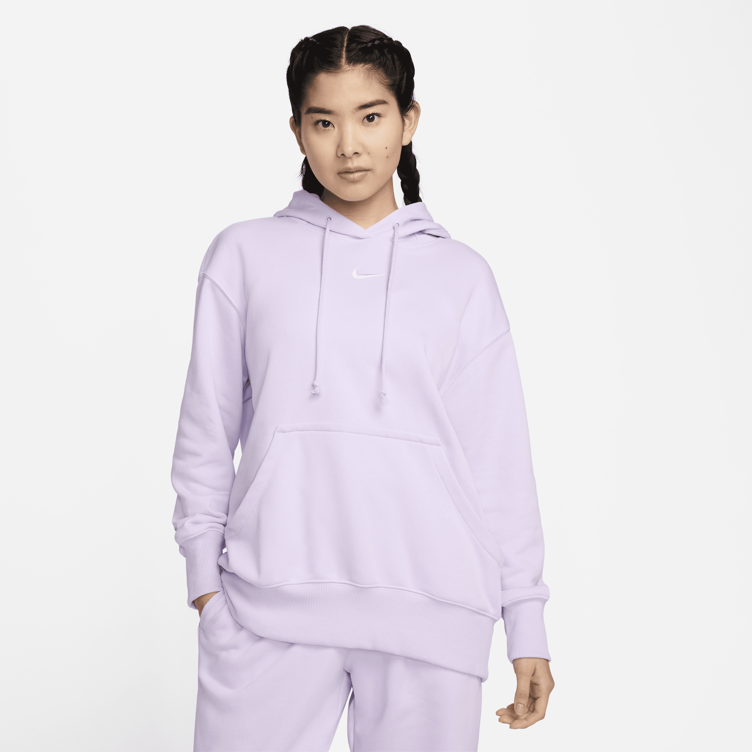 【ナイキ(NIKE)公式ストア】ナイキ スポーツウェア フェニックス フリース ウィメンズ オーバーサイズド プルオーバー フレンチ テリー パーカー FZ7197-511 パープル 【ナイキ(NIKE)公式ストア】ナイキ スポーツウェア フェニックス フリース ウィメンズ オーバーサイズド プルオーバー フレンチ テリー パーカー FZ7197-511 パープル