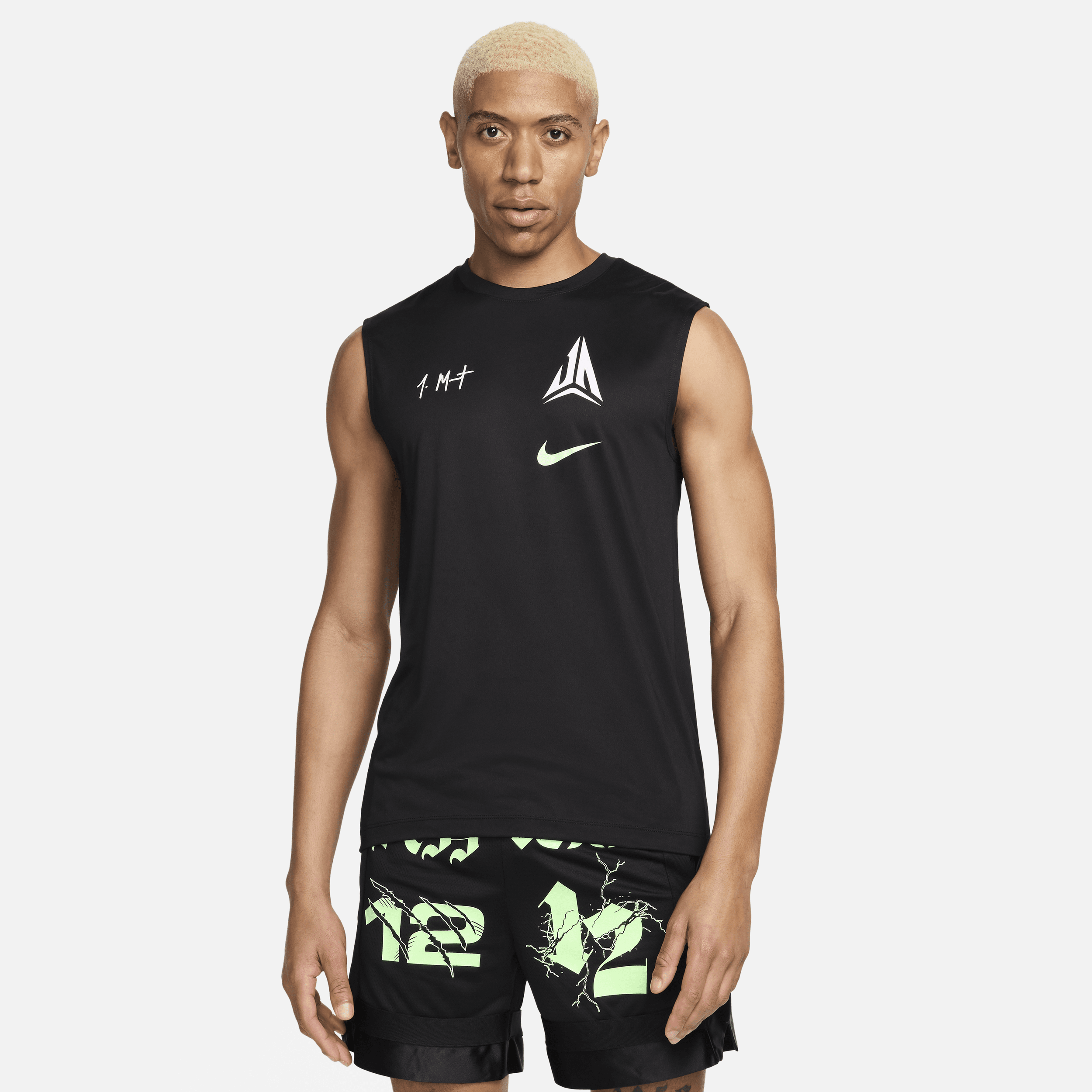 Nike Ja Camiseta sin mangas Dri-FIT de baloncesto - Hombre - Negro