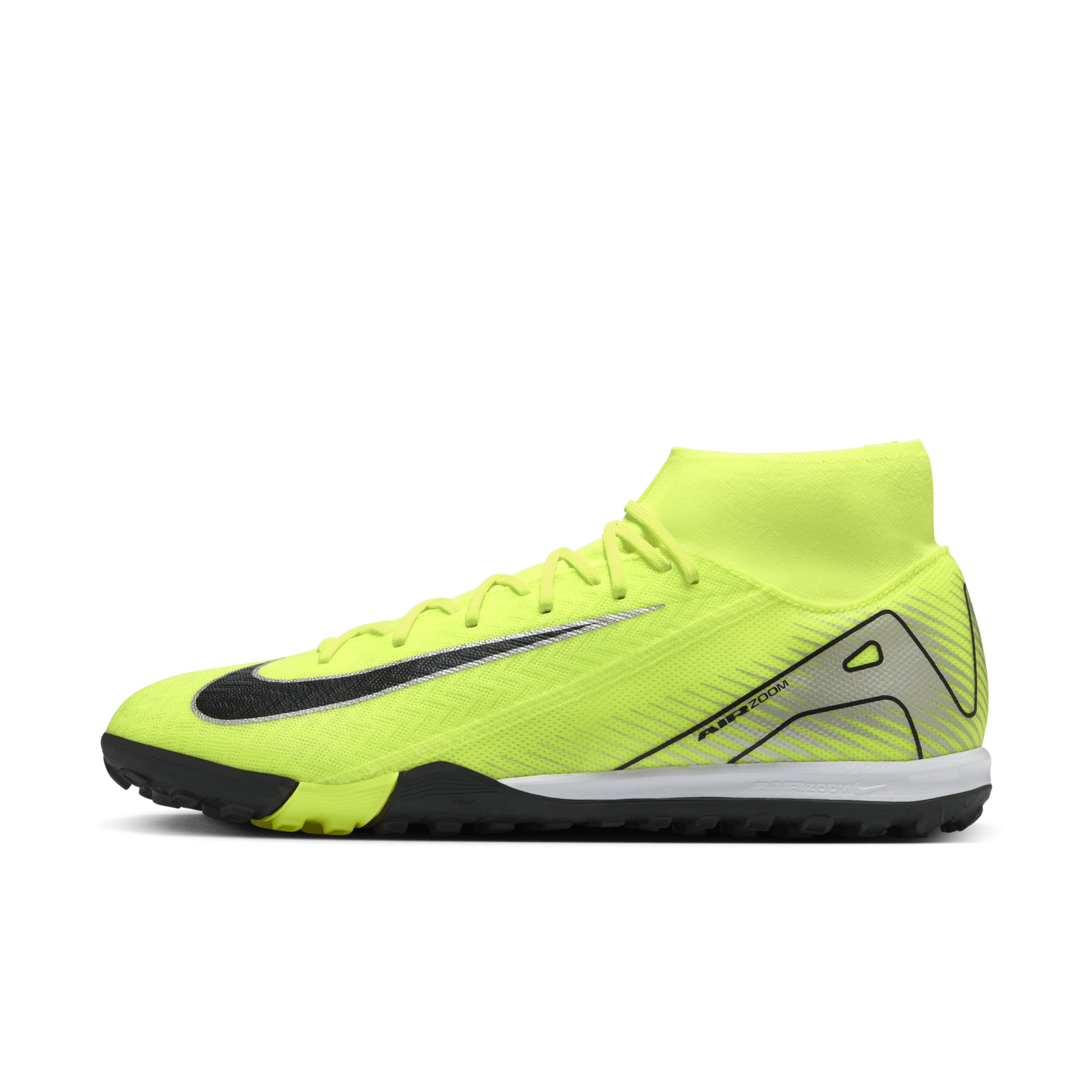 【ナイキ(NIKE)公式ストア】ナイキ マーキュリアル スーパーフライ 10 アカデミー TF ハイカット サッカーシューズ FQ8331-700 イエロー 【ナイキ(NIKE)公式ストア】ナイキ マーキュリアル スーパーフライ 10 アカデミー TF ハイカット サッカーシューズ FQ8331-700 イエロー