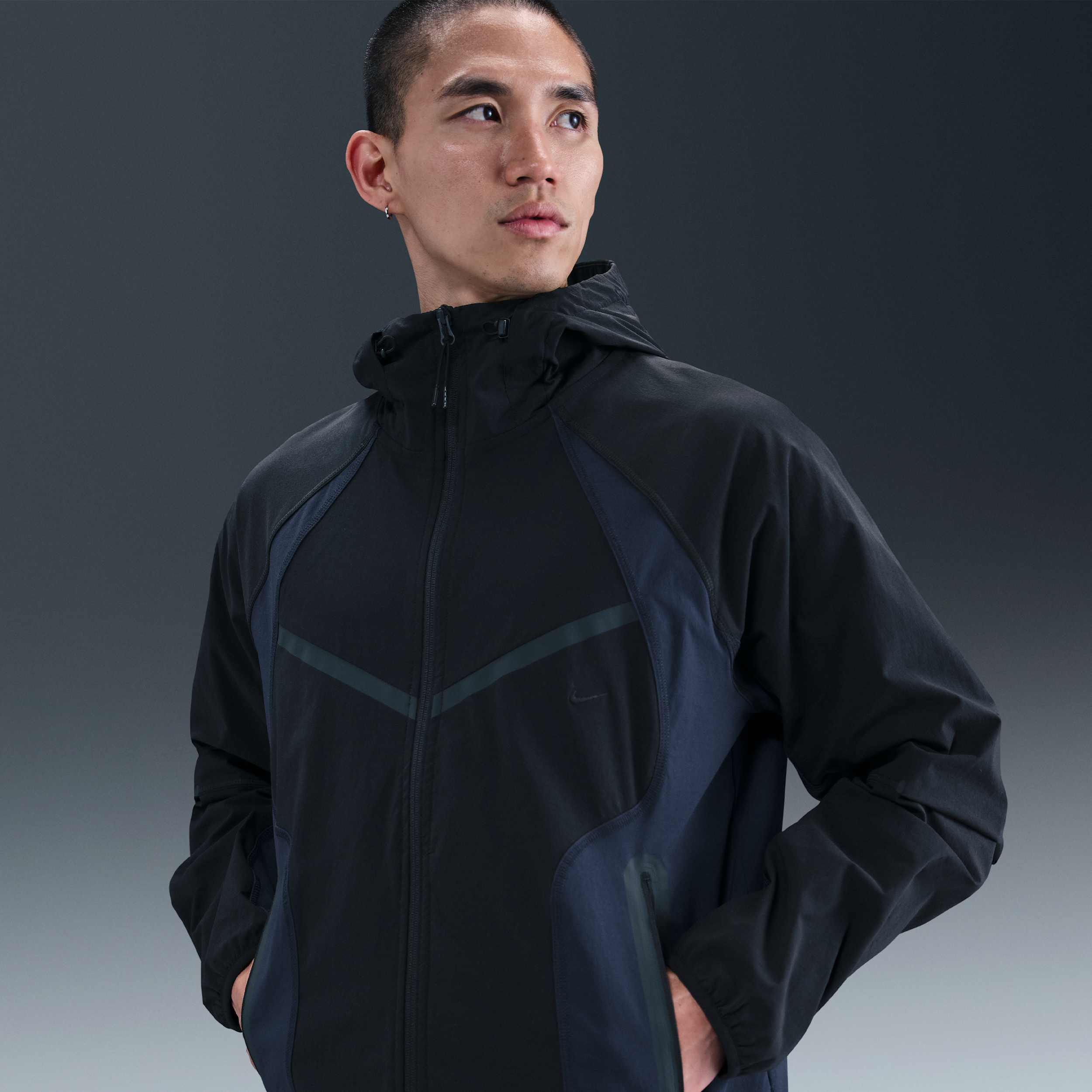 【ナイキ(NIKE)公式ストア】ナイキ テック メンズ Dri-FIT ウーブン カラーブロック ウィンドランナー オーバーサイズド ジャケット IH8462-010 ブラック 【ナイキ(NIKE)公式ストア】ナイキ テック メンズ Dri-FIT ウーブン カラーブロック ウィンドランナー オーバーサイズド ジャケット IH8462-010 ブラック