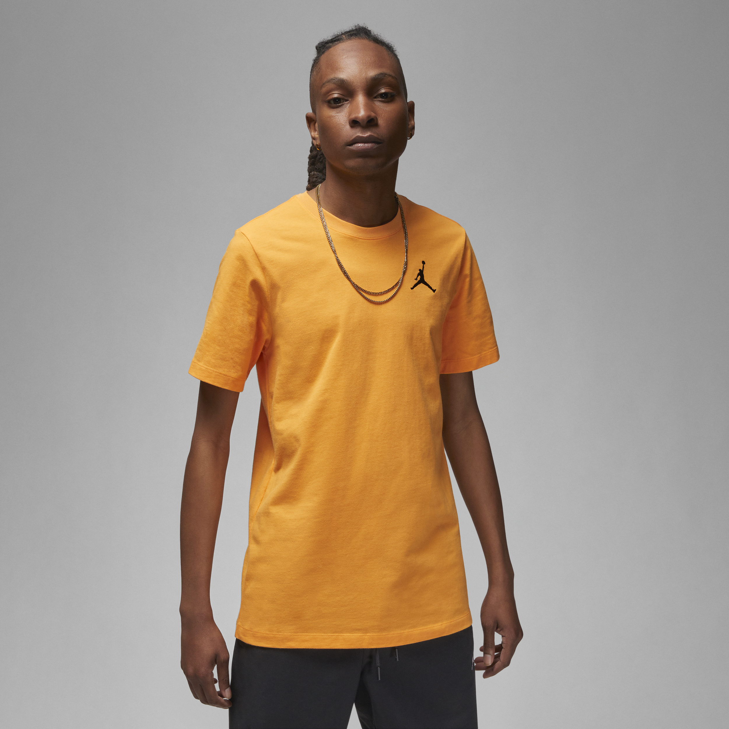 Nike Kortærmet Jordan Jumpman-T-shirt til mænd - gul