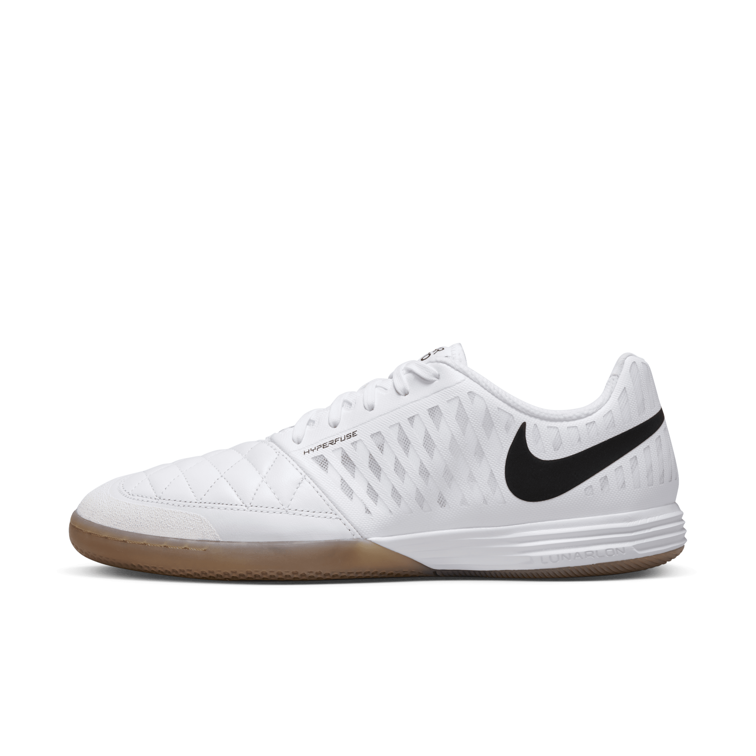 Scarpa da calcio a taglio basso per campi indoor/cemento Nike Lunargato II - Bianco