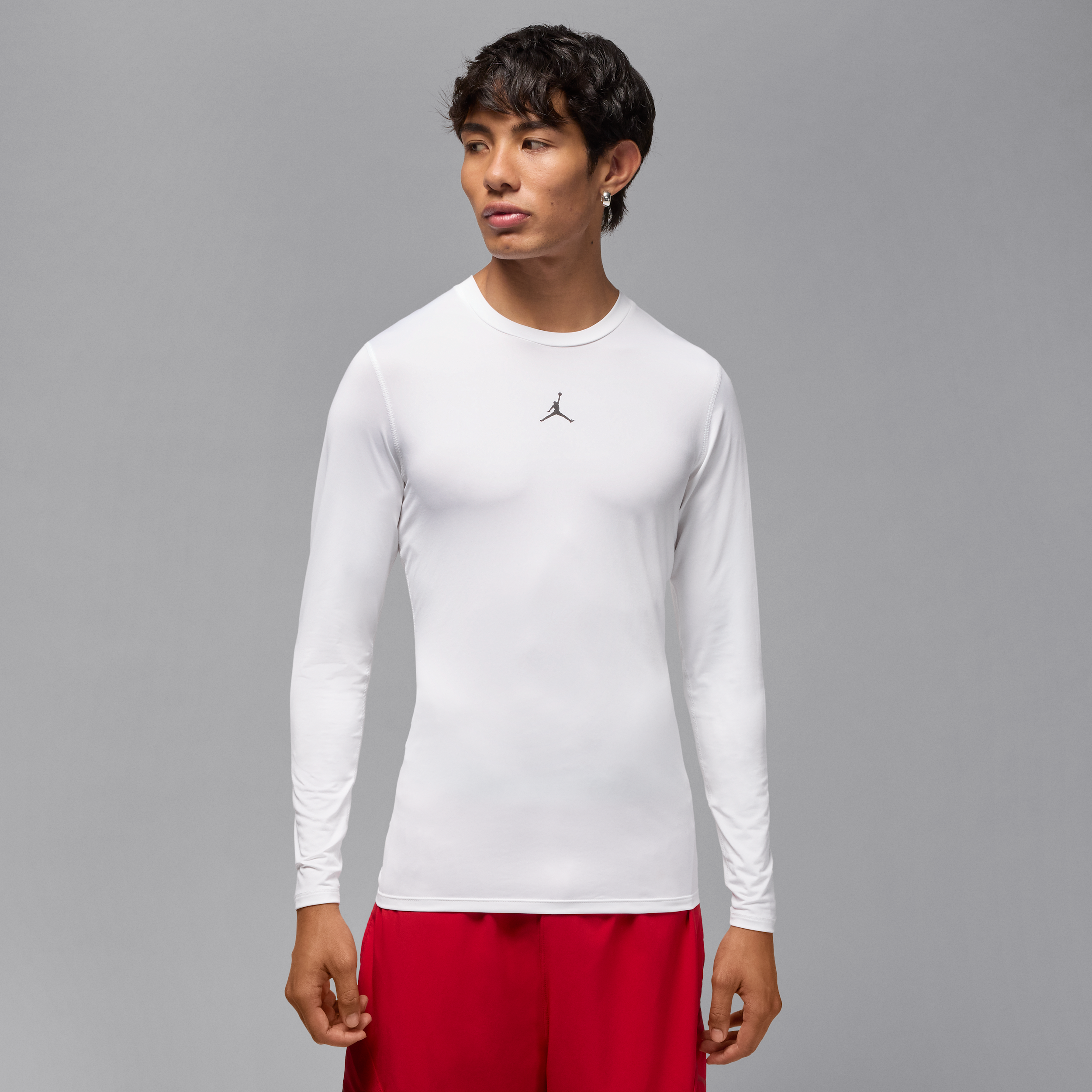 【ナイキ（NIKE）公式ストア】ジョーダン スポーツ メンズ Dri-FIT ロングスリーブ インナー トップ HQ8683-100 ホワイト