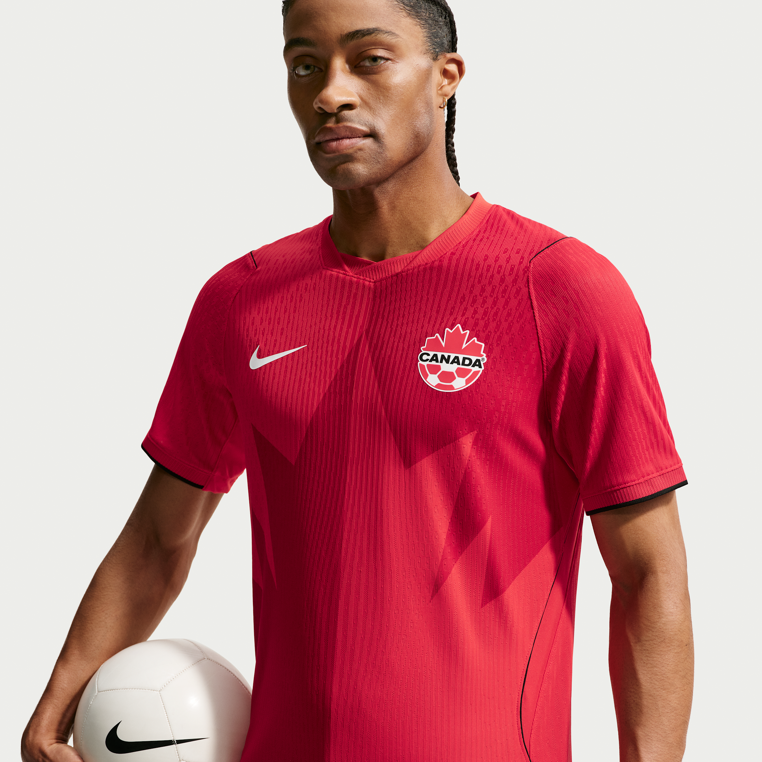 Maillot de foot Replica Nike Dri-FIT Canada 2026 Match Domicile pour homme - Rouge