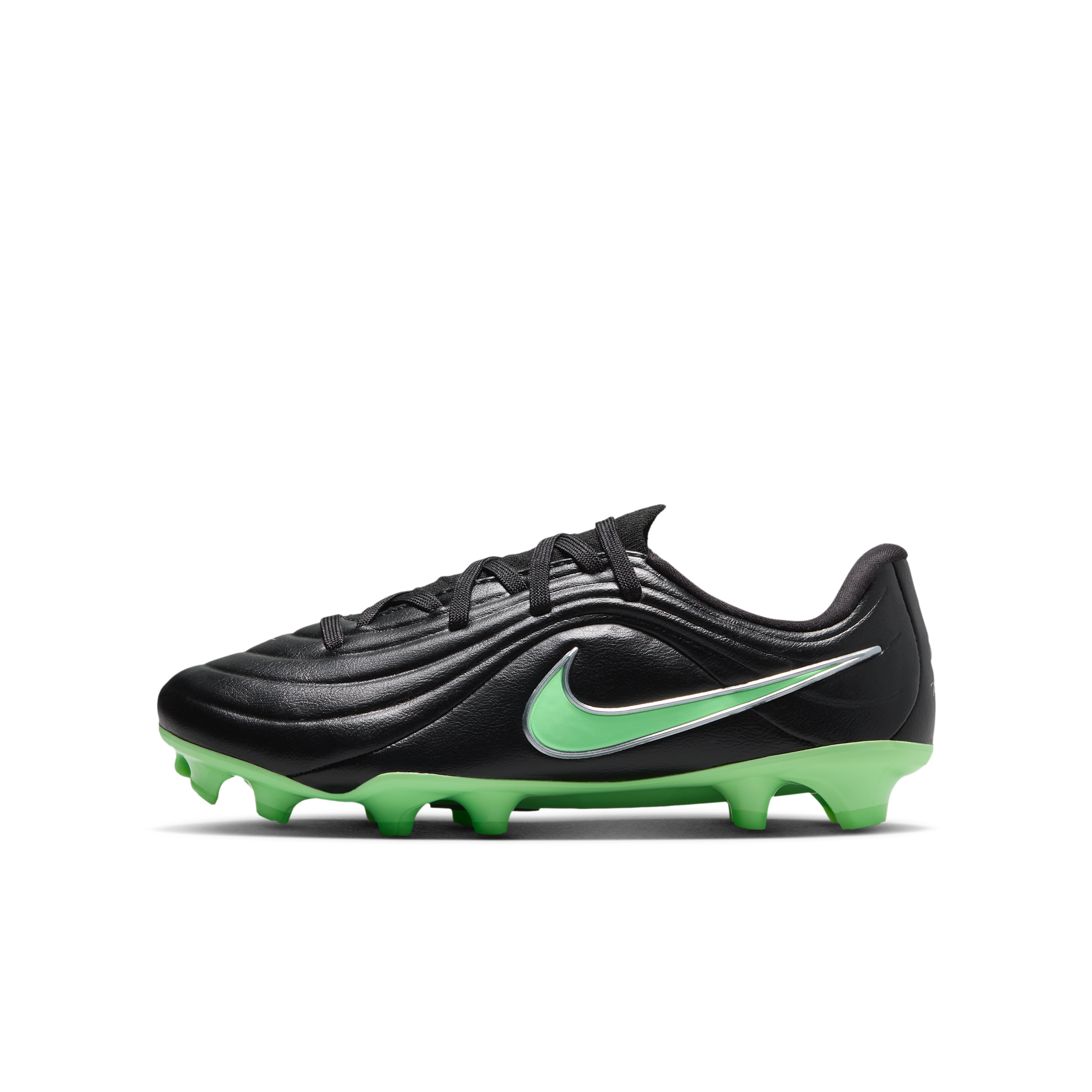 Chaussure de foot basse à crampons multi-surfaces Nike Jr. Tiempo Maestro Academy pour enfant - Noir