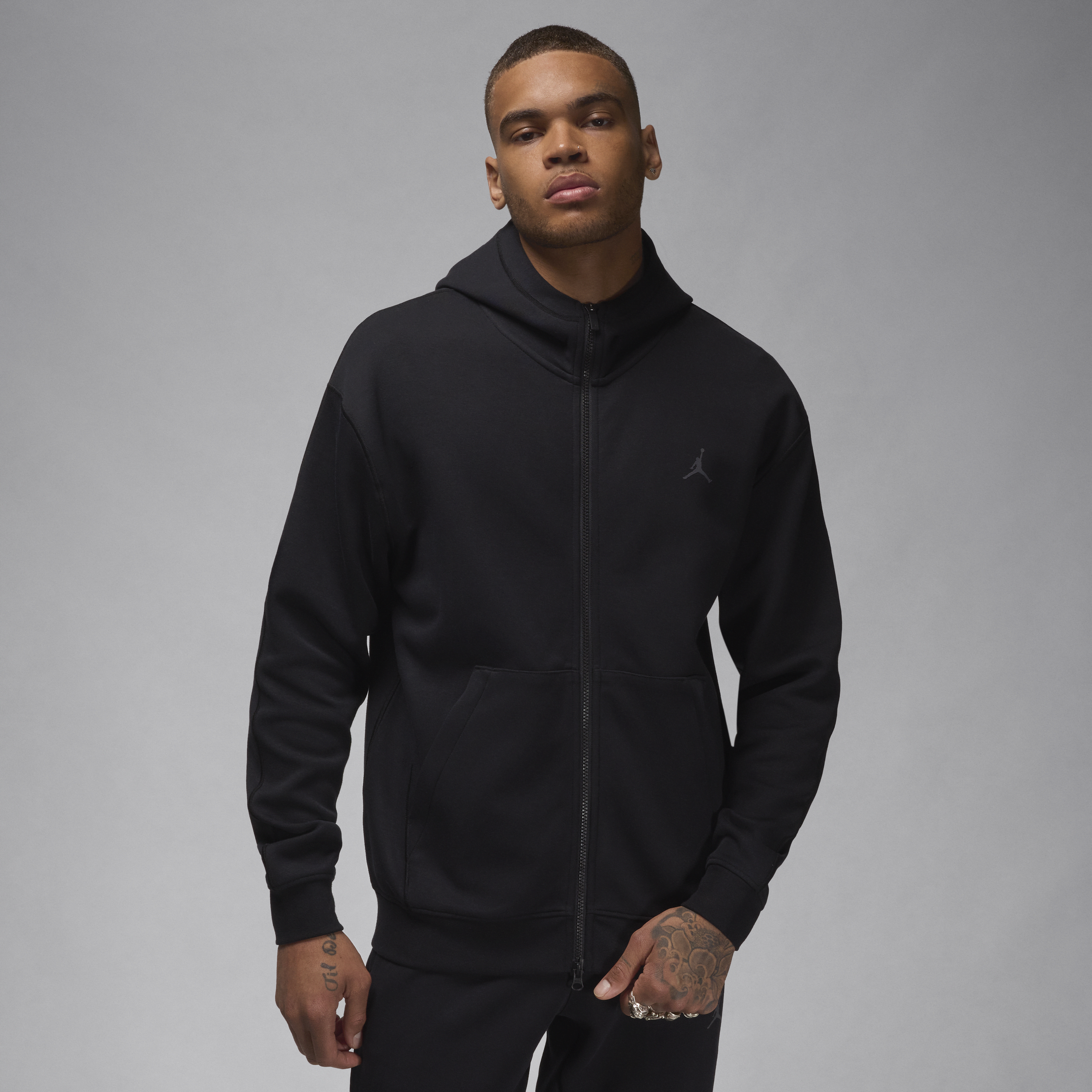 【ナイキ(NIKE)公式ストア】ジョーダン スポーツ フープ フリース メンズ Dri-FIT フルジップ パーカー FV8602-010 ブラック 【ナイキ(NIKE)公式ストア】ジョーダン スポーツ フープ フリース メンズ Dri-FIT フルジップ パーカー FV8602-010 ブラック