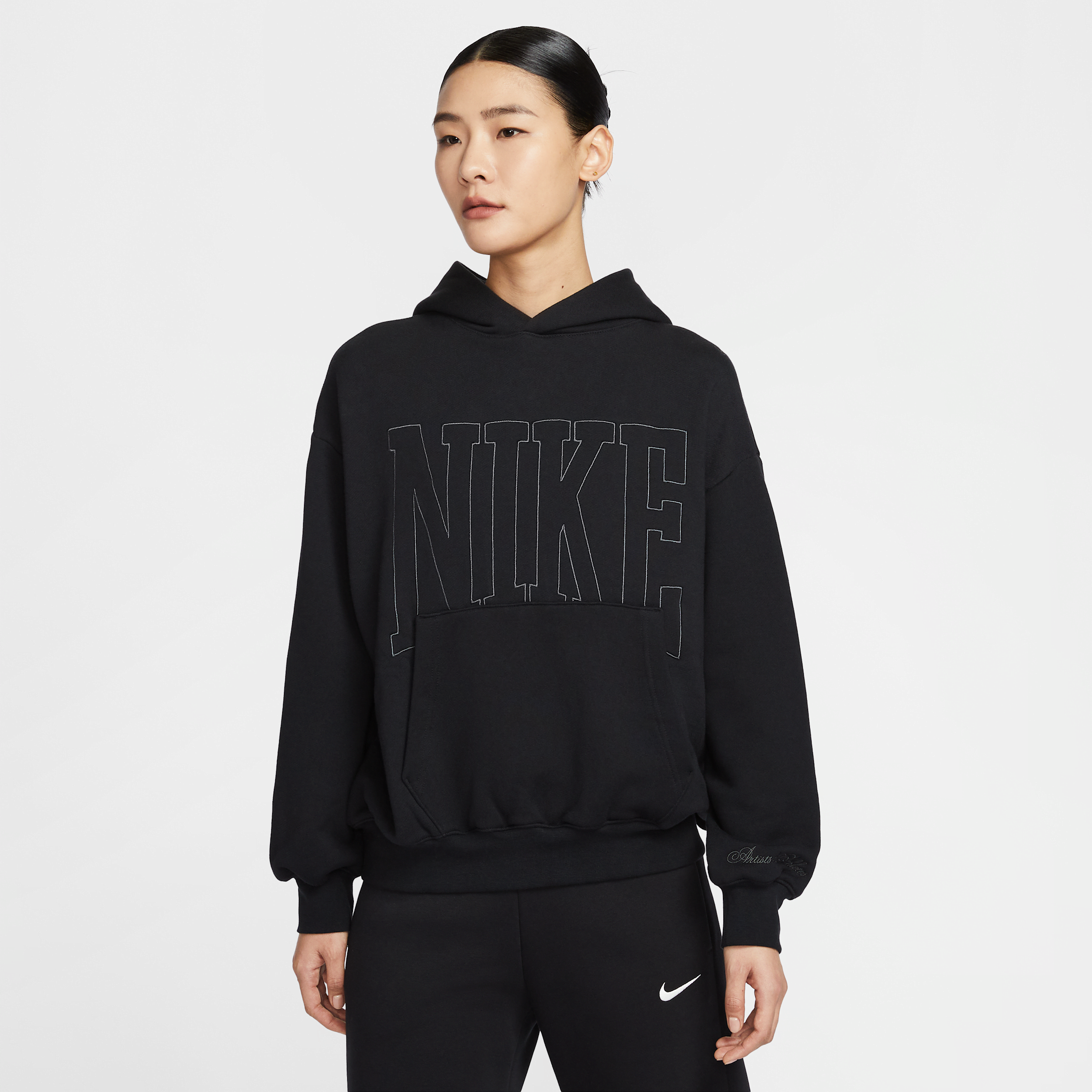 【ナイキ(NIKE)公式ストア】ナイキ スポーツウェア ウィメンズ オーバーオーバーサイズド フレンチテリー プルオーバー パーカー HQ5888-010 ブラック 【ナイキ(NIKE)公式ストア】ナイキ スポーツウェア ウィメンズ オーバーオーバーサイズド フレンチテリー プルオーバー パーカー HQ5888-010 ブラック