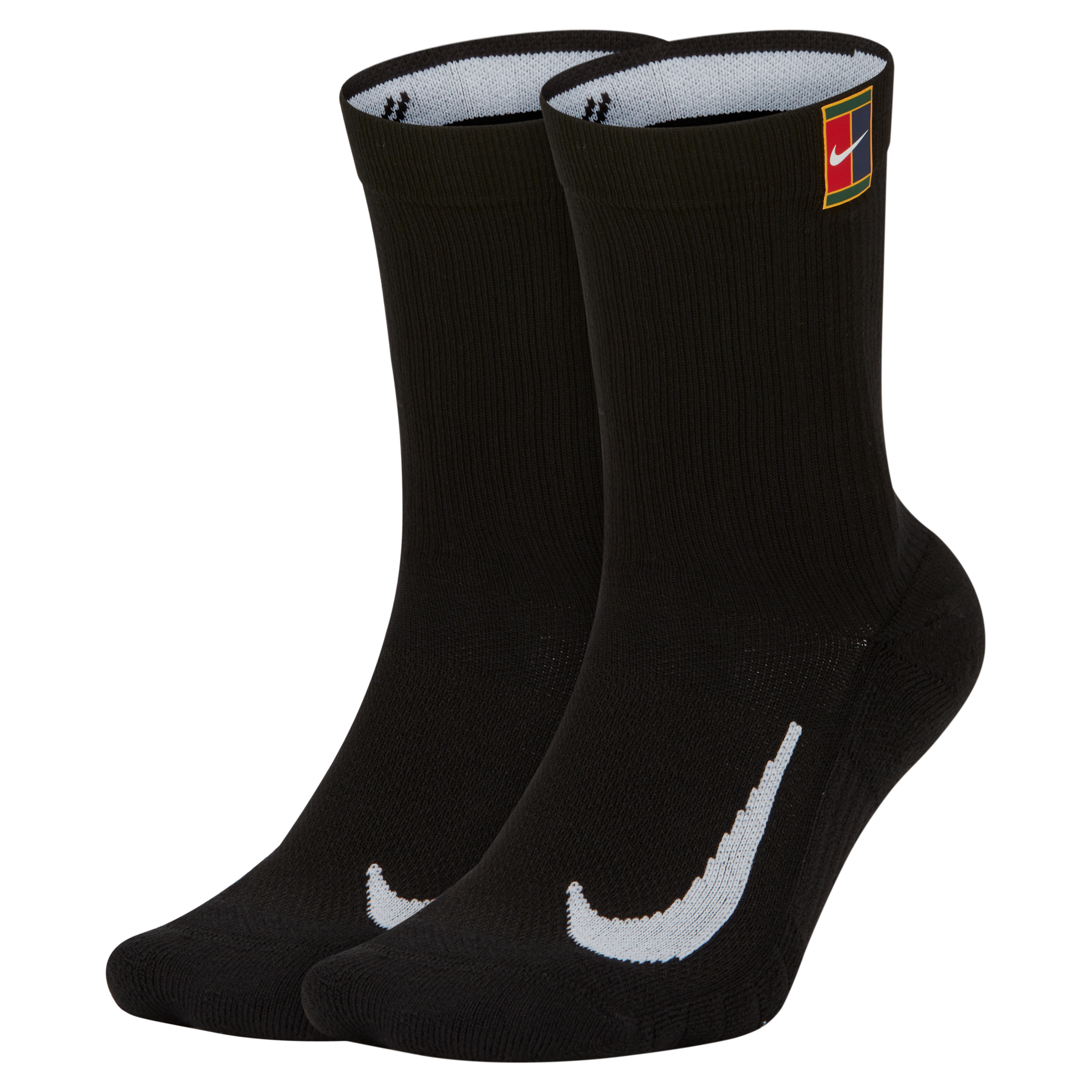 【ナイキ(NIKE)公式ストア】ナイキコート マルチプライヤー クッションド テニス クルー ソックス (2足) SK0118-010 ブラック 【ナイキ(NIKE)公式ストア】ナイキコート マルチプライヤー クッションド テニス クルー ソックス (2足) SK0118-010 ブラック