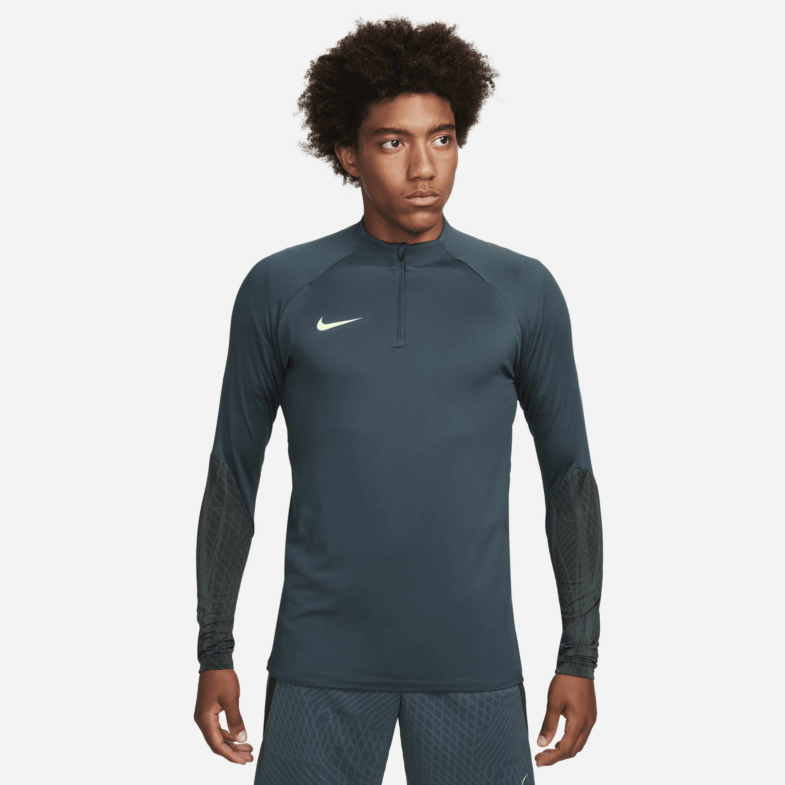 Nike Dri-FIT Strike-fodboldtræningstrøje til mænd - grøn
