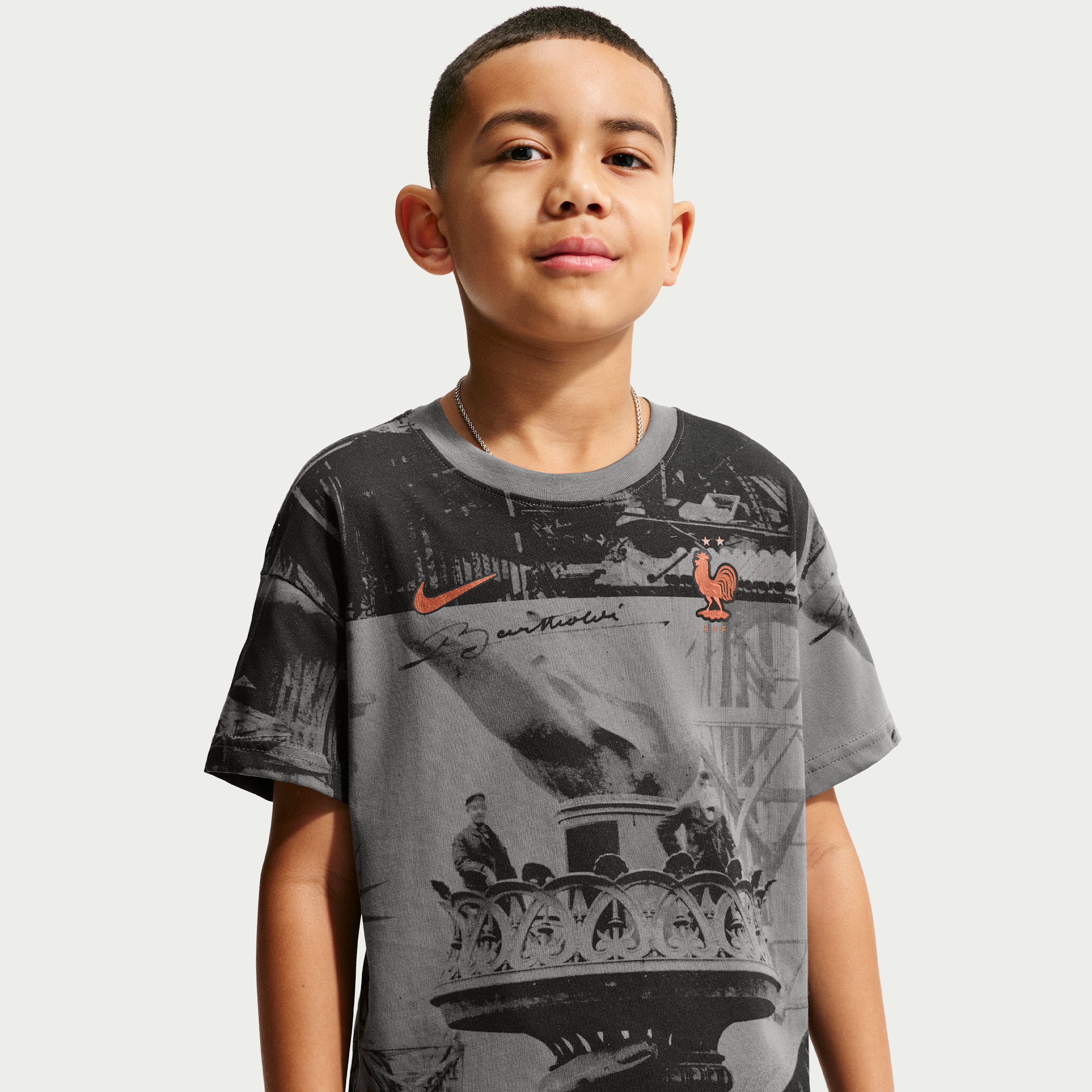 Nike Saint Francis ユニフォーム 64 XL Nike France Kids SS Home Shirt | IQ2192-068 | FOOTY.COM
