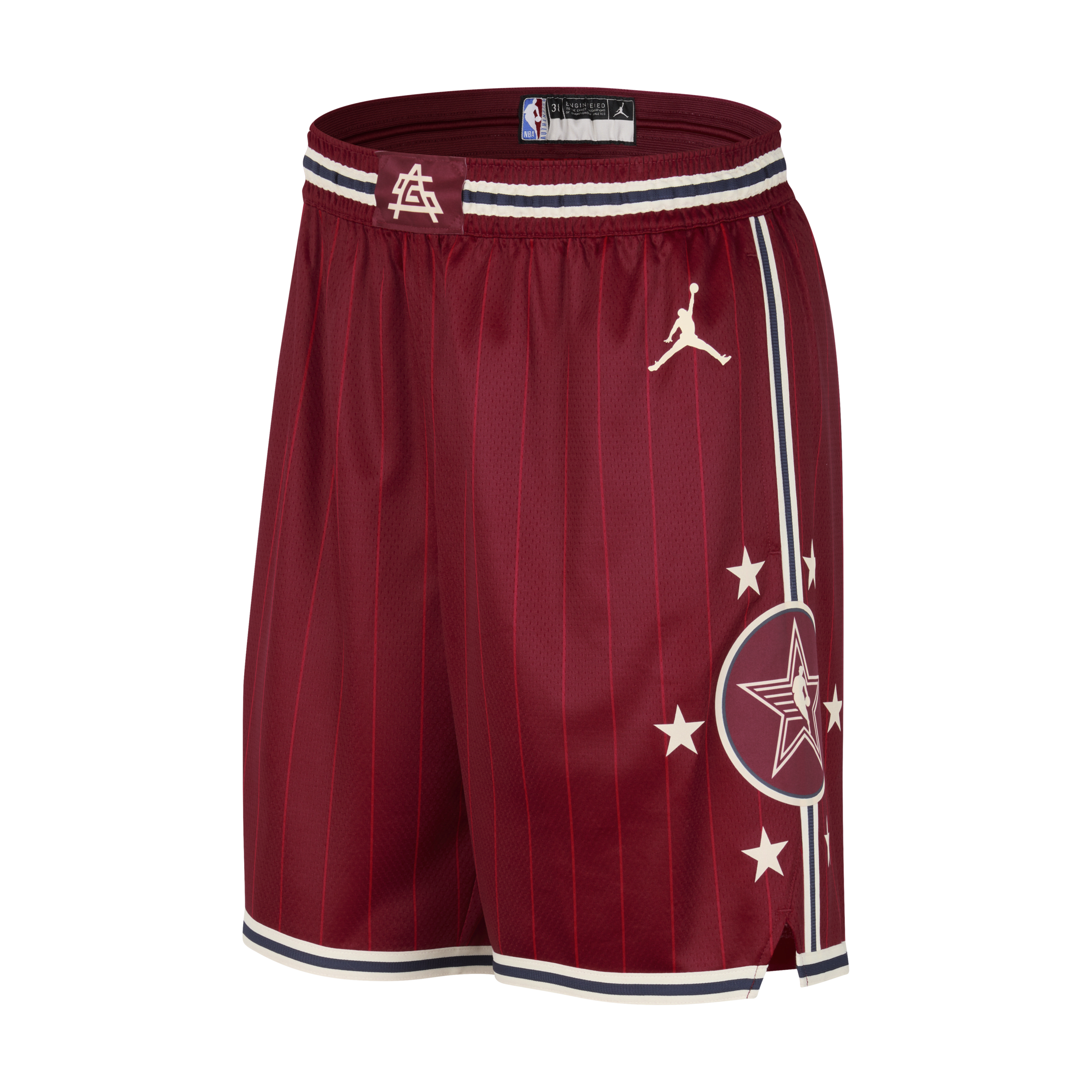 Nike 2024 All-Star Weekend Swingman Jordan Dri-FIT NBA-shorts - Rood