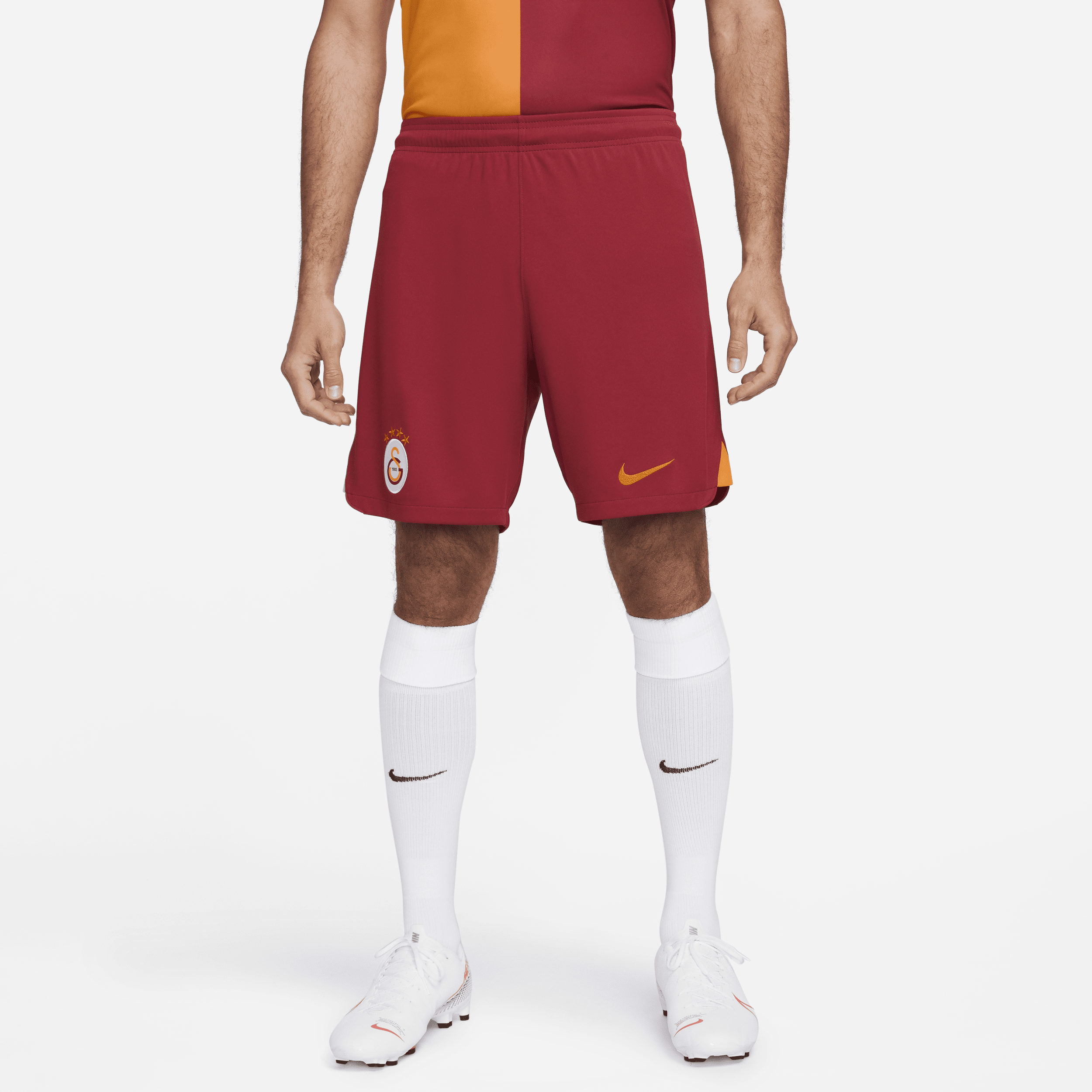 Galatasaray 2023/24 Stadium Thuis Nike Dri-FIT voetbalshirt voor heren - Rood