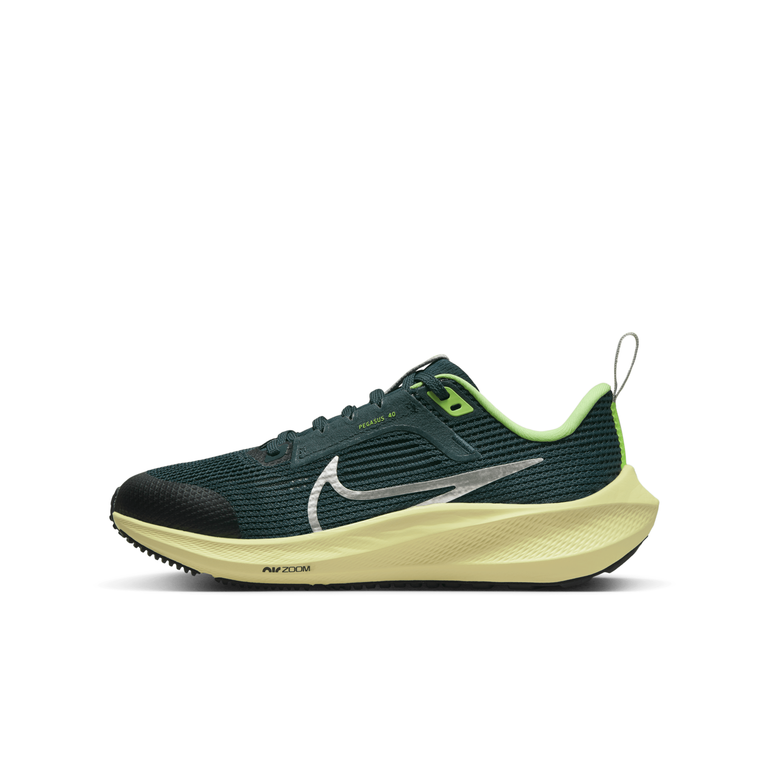 Nike Air Zoom Pegasus 40 Hardloopschoenen voor kids (straat) - Groen