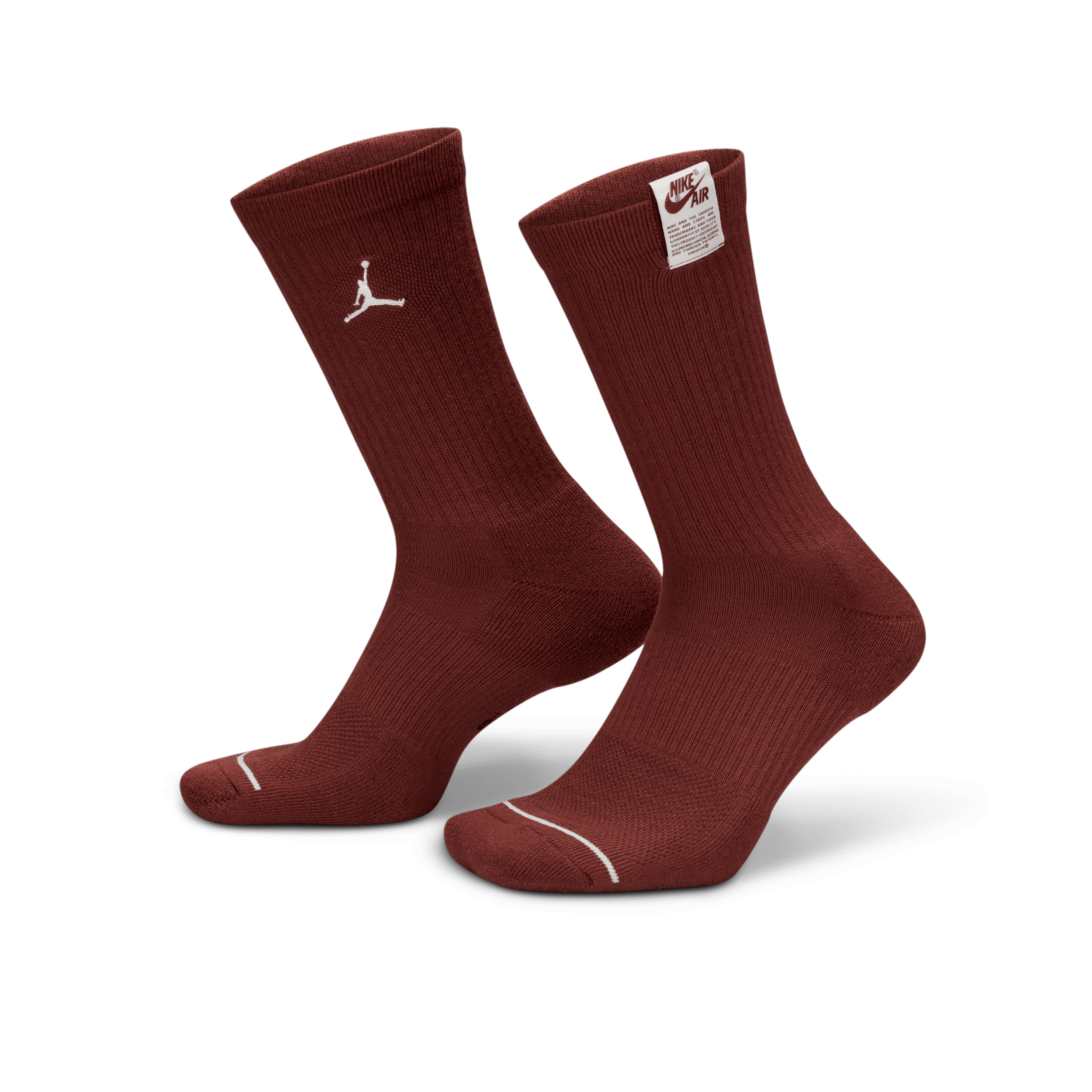 【ナイキ(NIKE)公式ストア】ジョーダン エブリデイ クルー ソックス (1足) HJ2433-231 ブラウン 【ナイキ(NIKE)公式ストア】ジョーダン エブリデイ クルー ソックス (1足) HJ2433-231 ブラウン