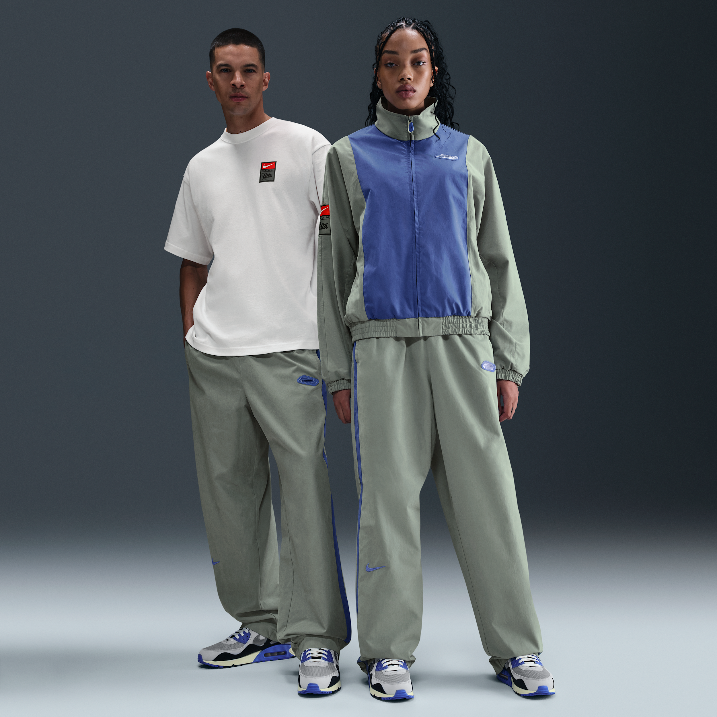 【ナイキ(NIKE)公式ストア】ナイキ x パタ メンズ トラックパンツ HJ0737-073 グレー 【ナイキ(NIKE)公式ストア】ナイキ x パタ メンズ トラックパンツ HJ0737-073 グレー