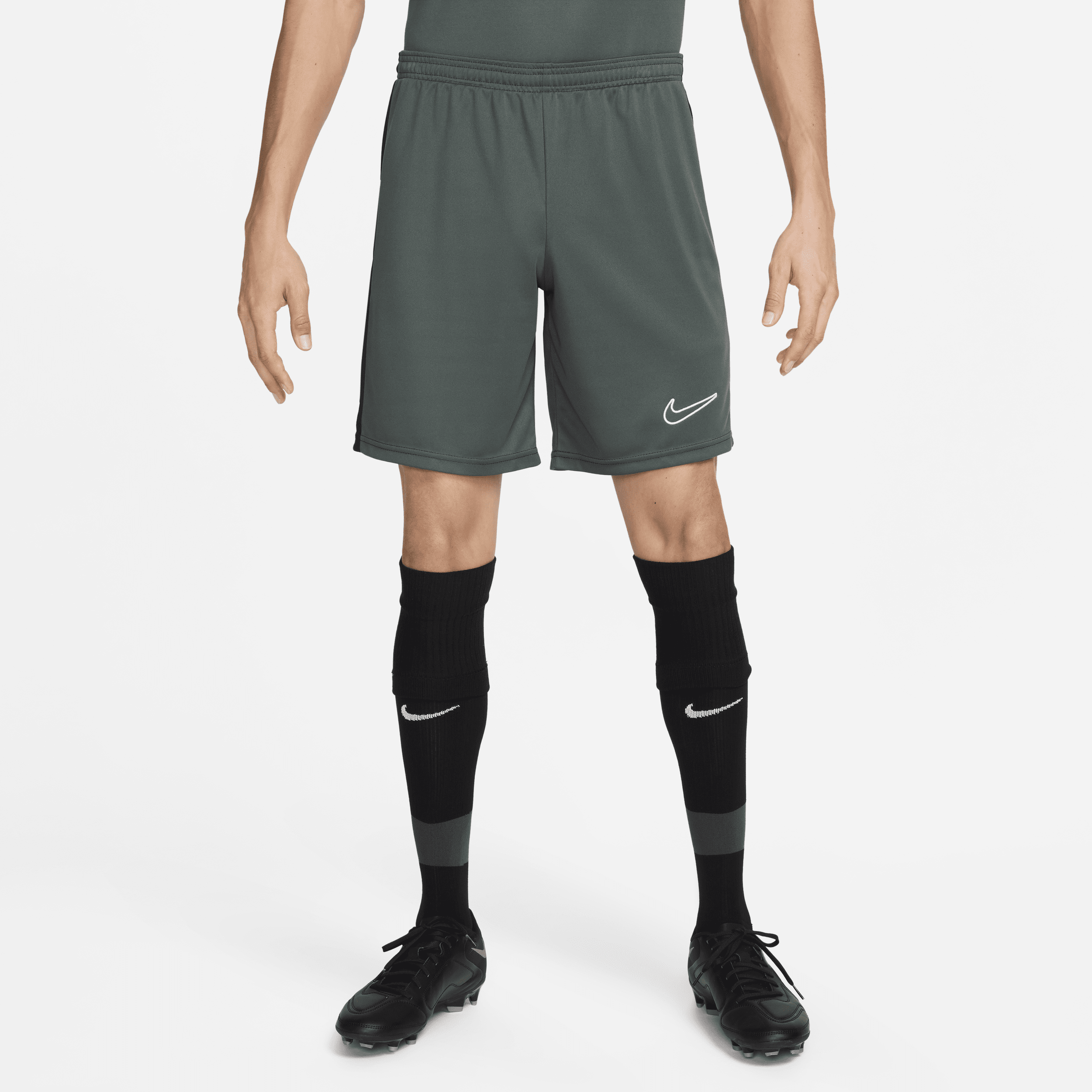 Nike Academy Dri-FIT-fodboldshorts til mænd - grøn