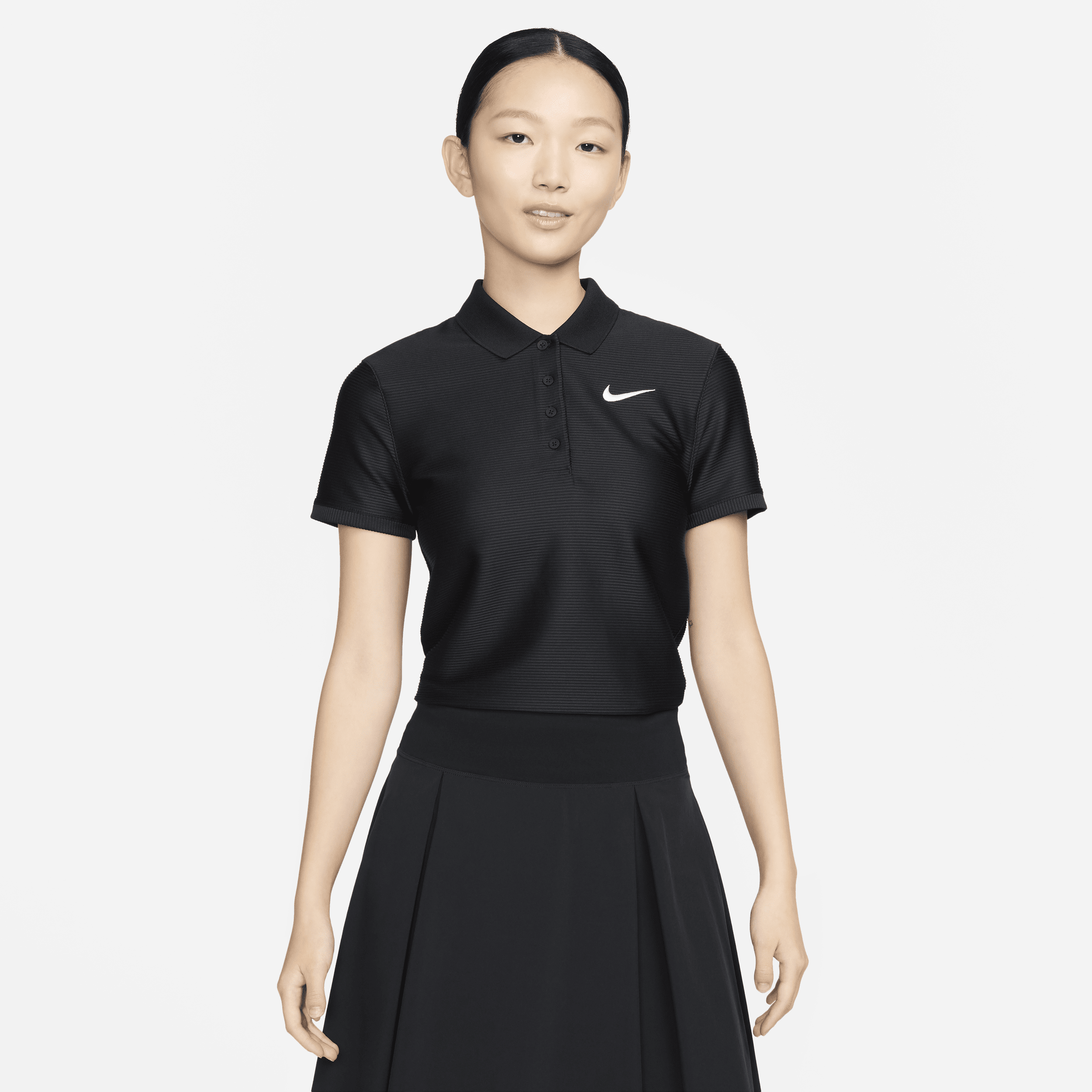 【ナイキ(NIKE)公式ストア】ナイキ ビクトリー ウィメンズ Dri-FIT ショートスリーブ ゴルフポロ FD6711-010 ブラック 【ナイキ(NIKE)公式ストア】ナイキ ビクトリー ウィメンズ Dri-FIT ショートスリーブ ゴルフポロ FD6711-010 ブラック