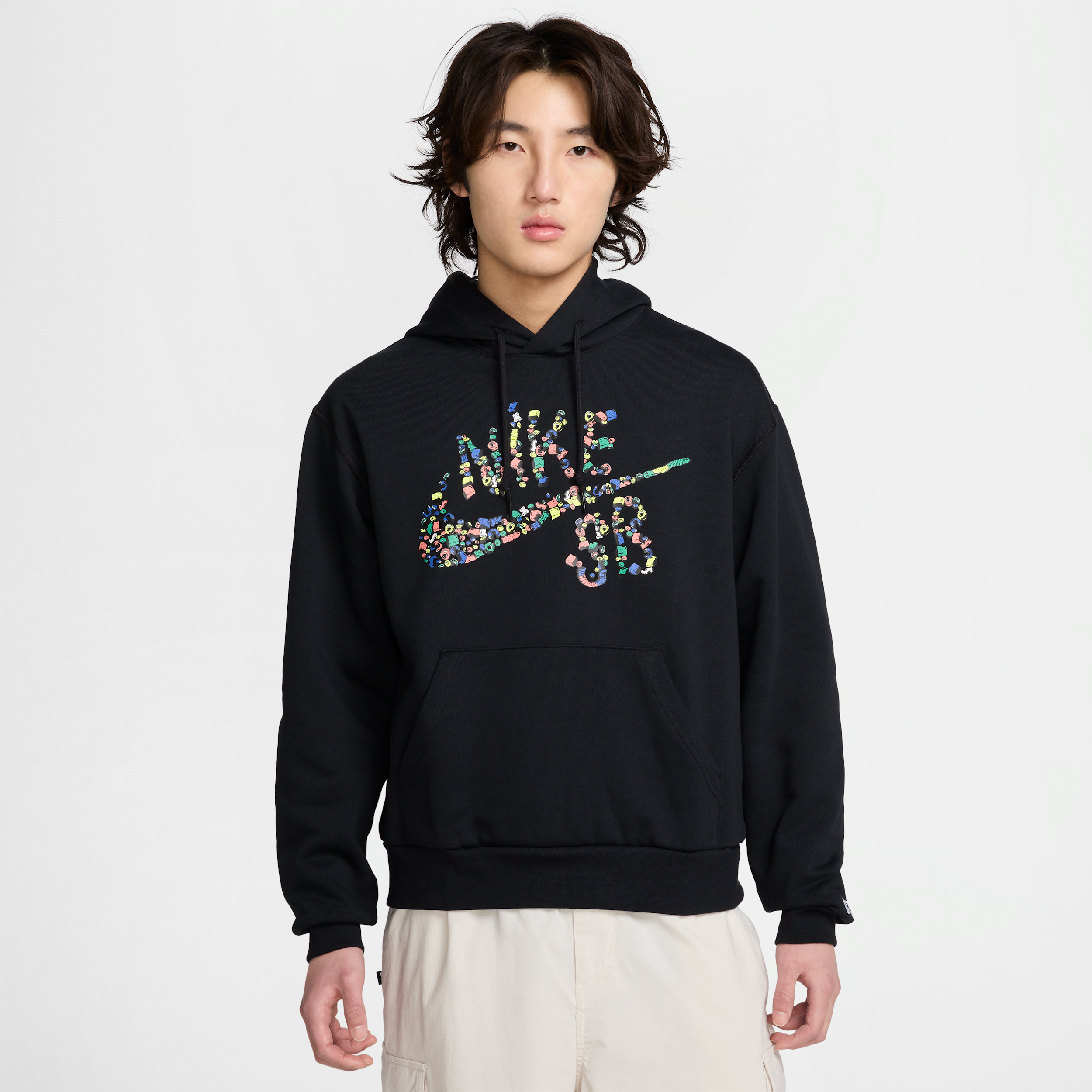 【ナイキ(NIKE)公式ストア】ナイキ SB フリース プルオーバー スケートボードパーカー HJ2897-010 ブラック 【ナイキ(NIKE)公式ストア】ナイキ SB フリース プルオーバー スケートボードパーカー HJ2897-010 ブラック