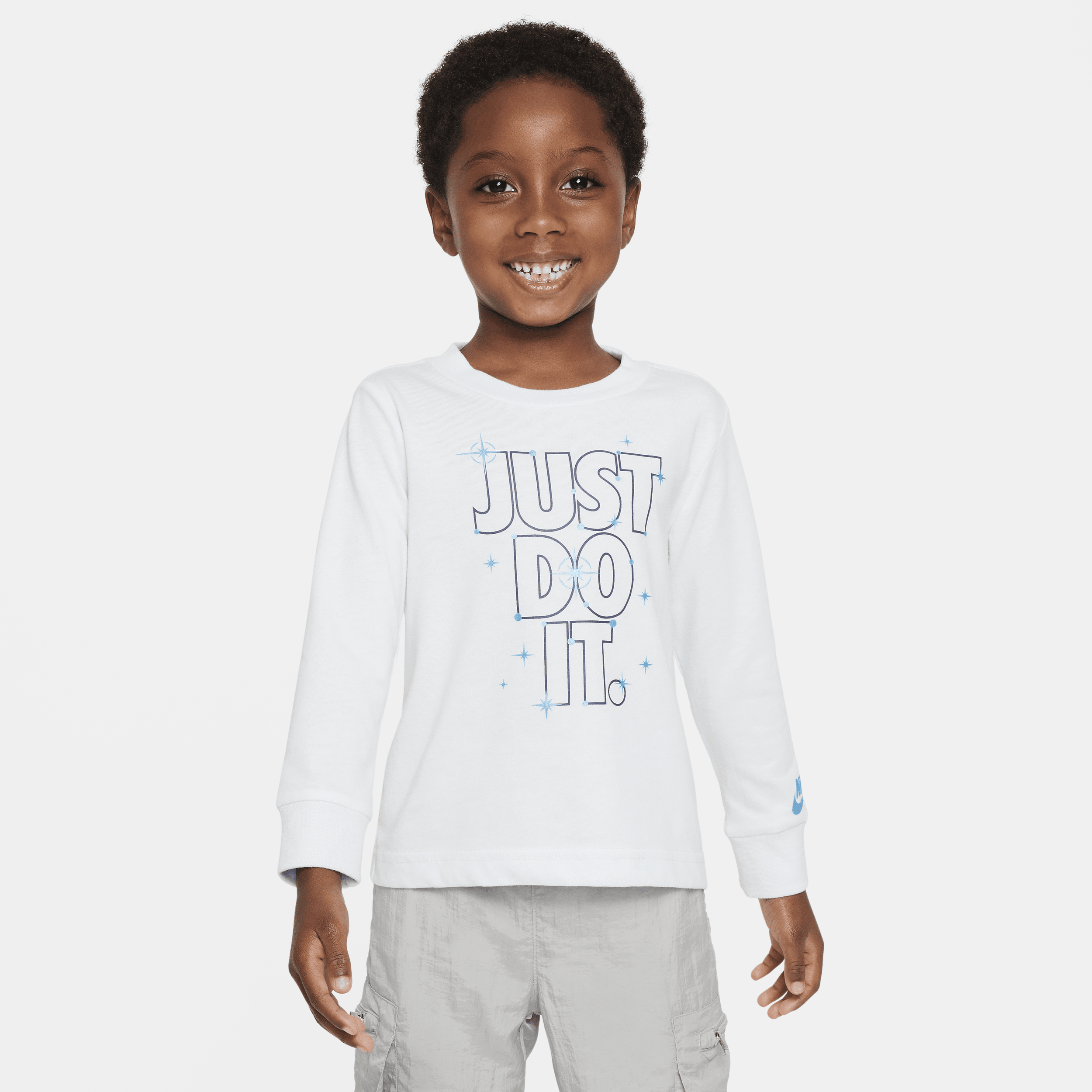 【ナイキ(NIKE)公式ストア】ナイキ シャイン ロングスリーブ Tシャツ ベビー Tシャツ FV5887-423 ブルー 【ナイキ(NIKE)公式ストア】ナイキ シャイン ロングスリーブ Tシャツ ベビー Tシャツ FV5887-423 ブルー