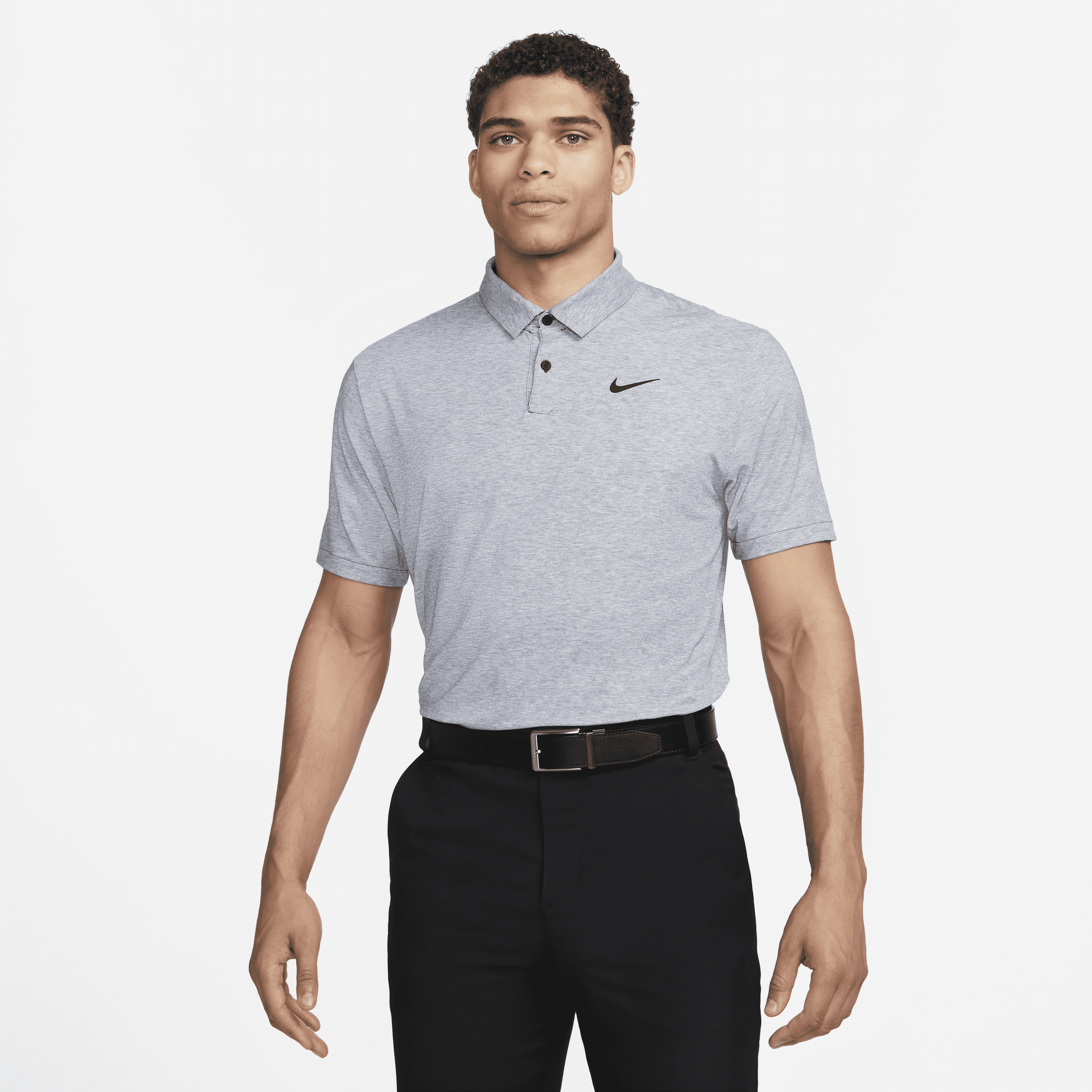 Nike Dri-FIT Tour-golfpolo til mænd - blå