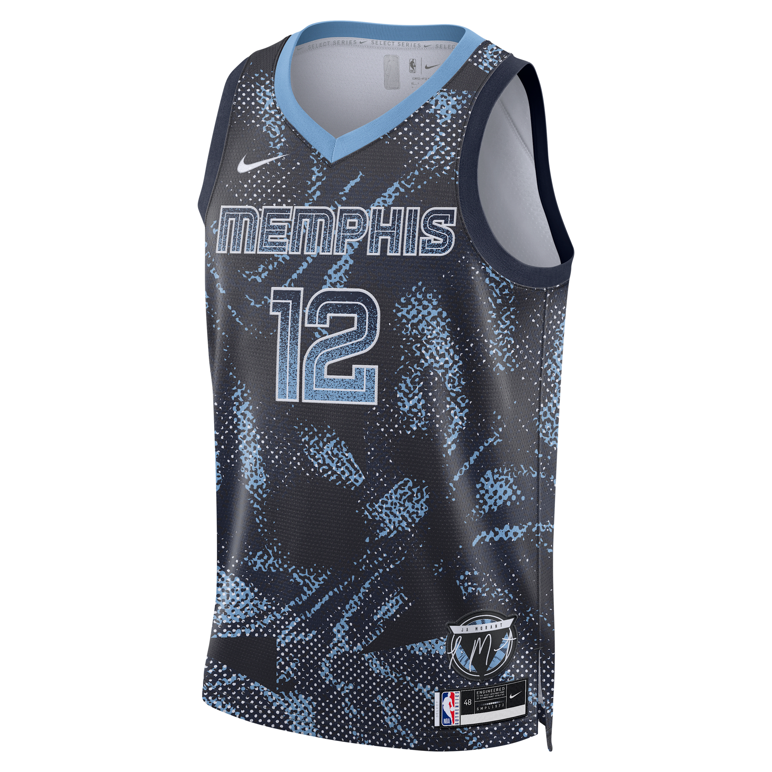 【ナイキ(NIKE)公式ストア】ジャ モラント メンフィス グリズリーズ 2025/26 セレクト シリーズ メンズ ナイキ Dri-FIT NBA スウィングマン ジャージー HM9553-419 ブルー 【ナイキ(NIKE)公式ストア】ジャ モラント メンフィス グリズリーズ 2025/26 セレクト シリーズ メンズ ナイキ Dri-FIT NBA スウィングマン ジャージー HM9553-419 ブルー