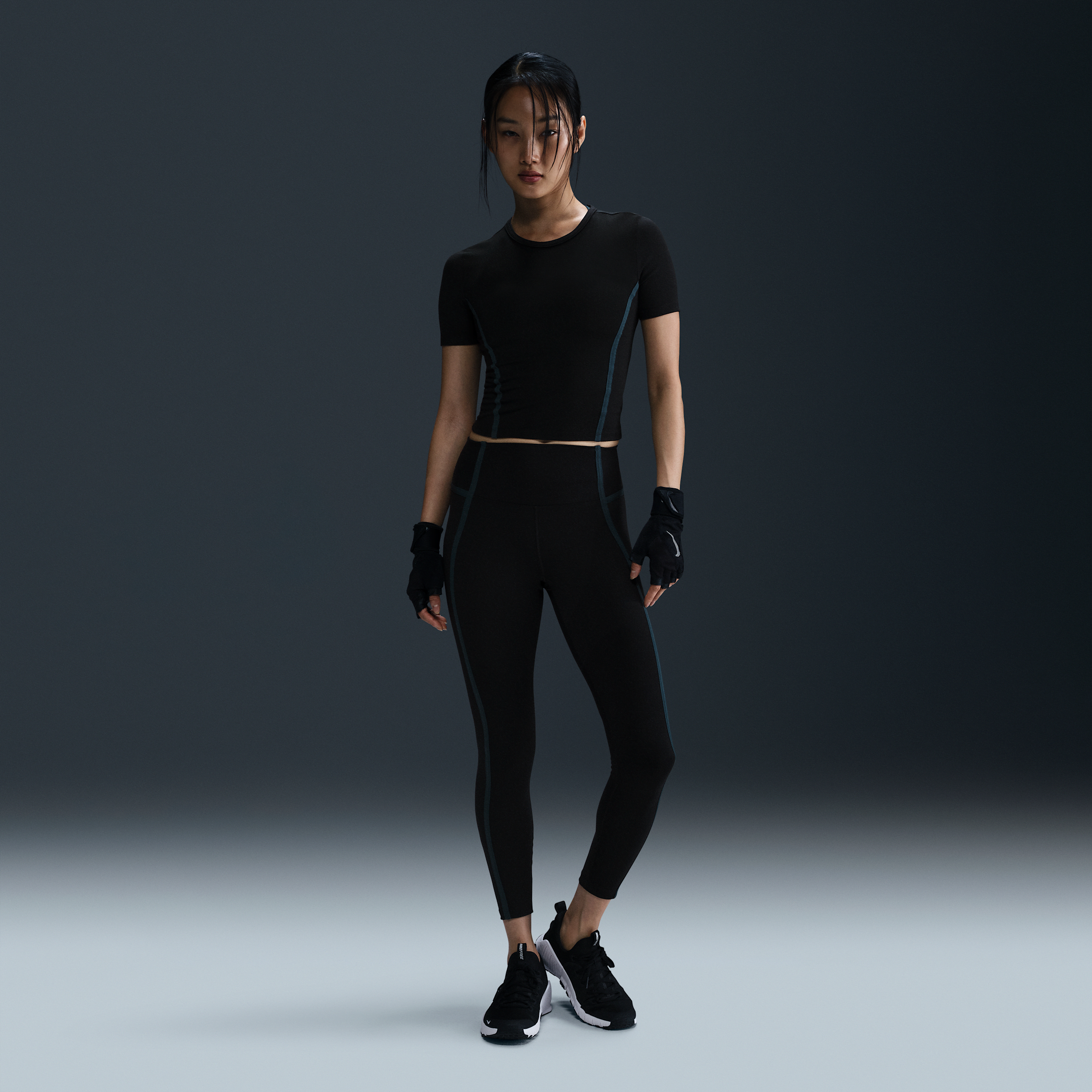 【ナイキ(NIKE)公式ストア】ナイキ ワン ウィメンズ ハイウエスト 7/8 レギンス HJ1138-010 ブラック 【ナイキ(NIKE)公式ストア】ナイキ ワン ウィメンズ ハイウエスト 7/8 レギンス HJ1138-010 ブラック