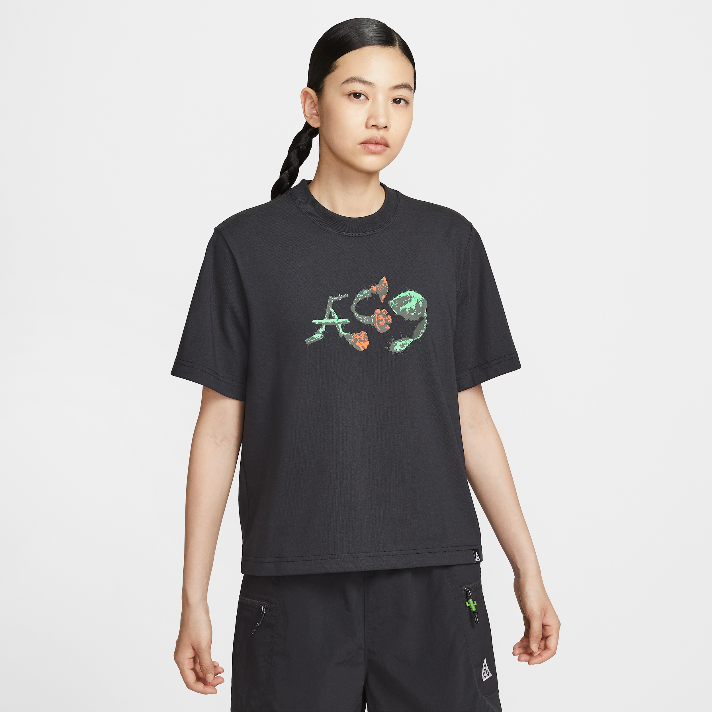 【ナイキ(NIKE)公式ストア】ナイキ ACG ウィメンズ ショートスリーブ Tシャツ IB7340-010 ブラック 【ナイキ(NIKE)公式ストア】ナイキ ACG ウィメンズ ショートスリーブ Tシャツ IB7340-010 ブラック