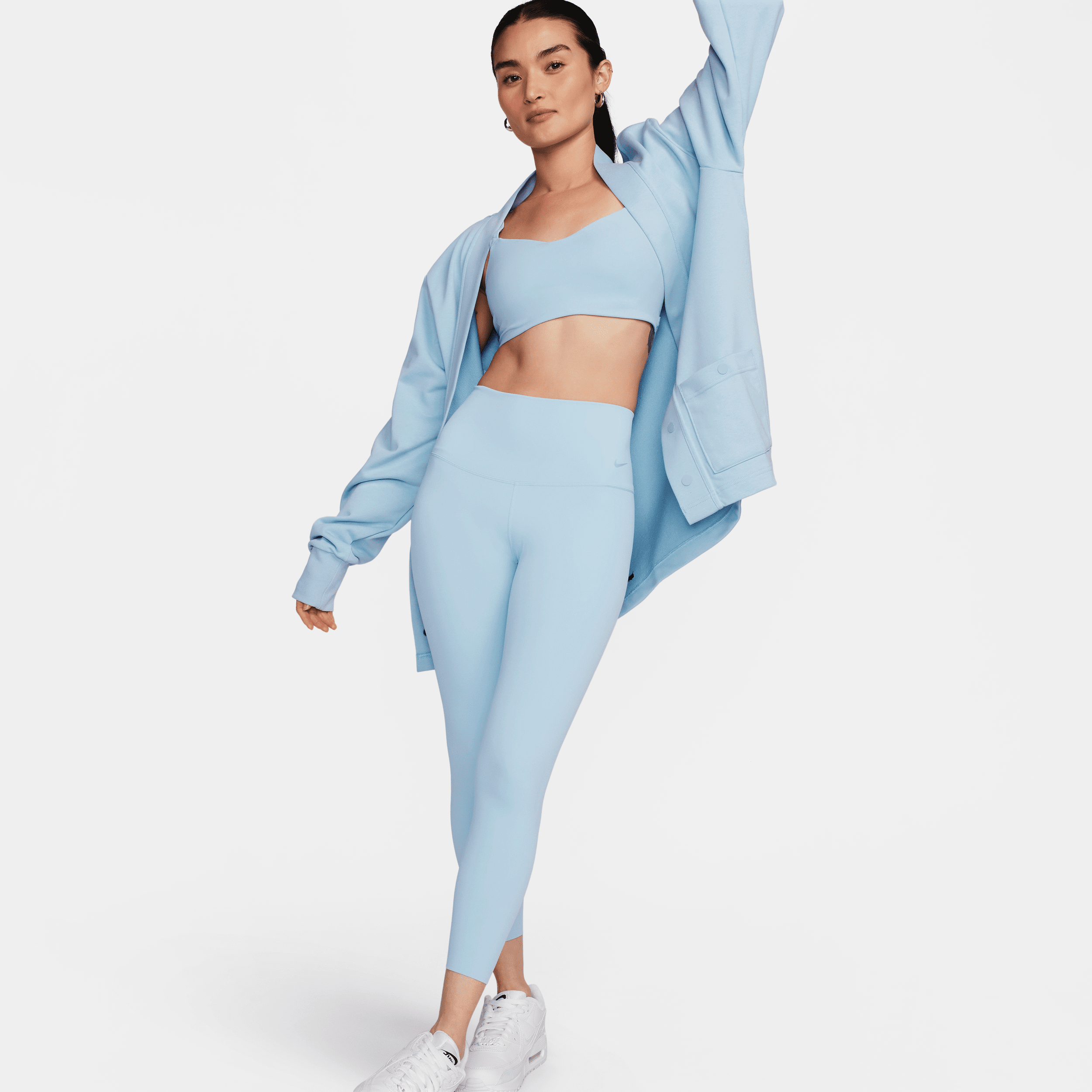 【ナイキ(NIKE)公式ストア】ナイキ ゼンビー ウィメンズ ジェントルサポート ハイウエスト 7/8 レギンス DQ6016-441 ブルー 【ナイキ(NIKE)公式ストア】ナイキ ゼンビー ウィメンズ ジェントルサポート ハイウエスト 7/8 レギンス DQ6016-441 ブルー