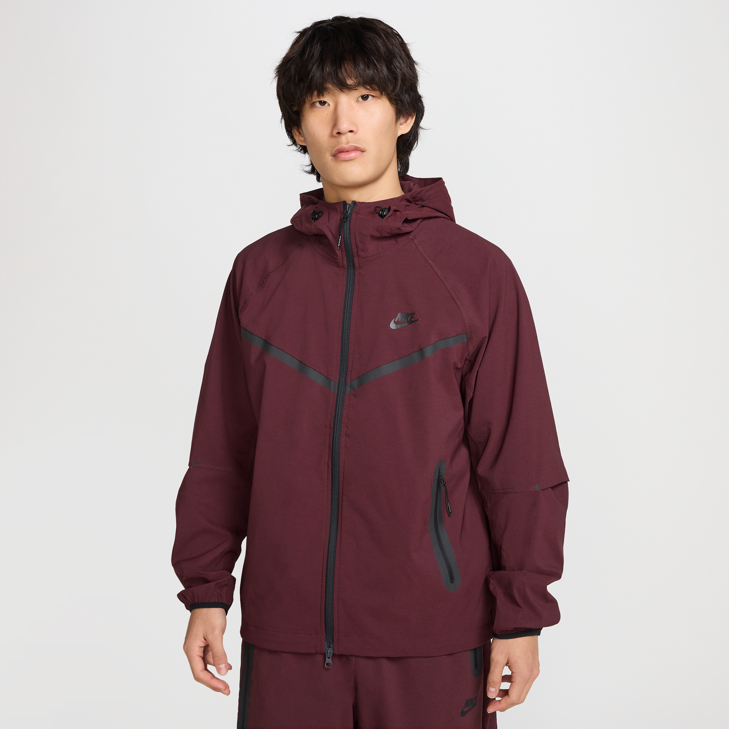 【ナイキ(NIKE)公式ストア】ナイキ テック ウィンドランナー メンズ ウーブン フルジップ ジャケット HM7152-652 レッド 【ナイキ(NIKE)公式ストア】ナイキ テック ウィンドランナー メンズ ウーブン フルジップ ジャケット HM7152-652 レッド