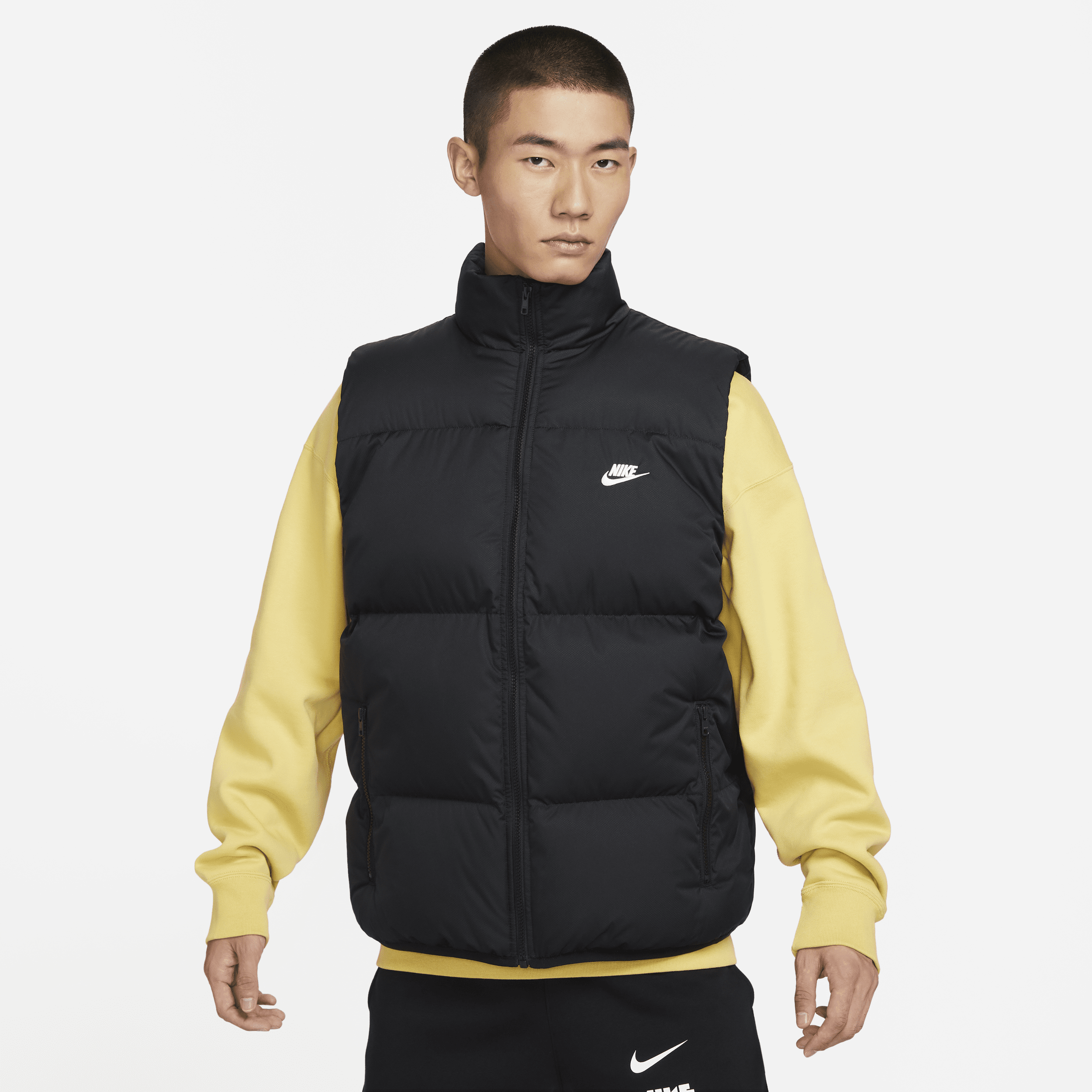【ナイキ(NIKE)公式ストア】ナイキ スポーツウェア クラブ PrimaLoft® メンズ ウォーターレペラント パファー ベスト FB7374-010 ブラック 【ナイキ(NIKE)公式ストア】ナイキ スポーツウェア クラブ PrimaLoft® メンズ ウォーターレペラント パファー ベスト FB7374-010 ブラック