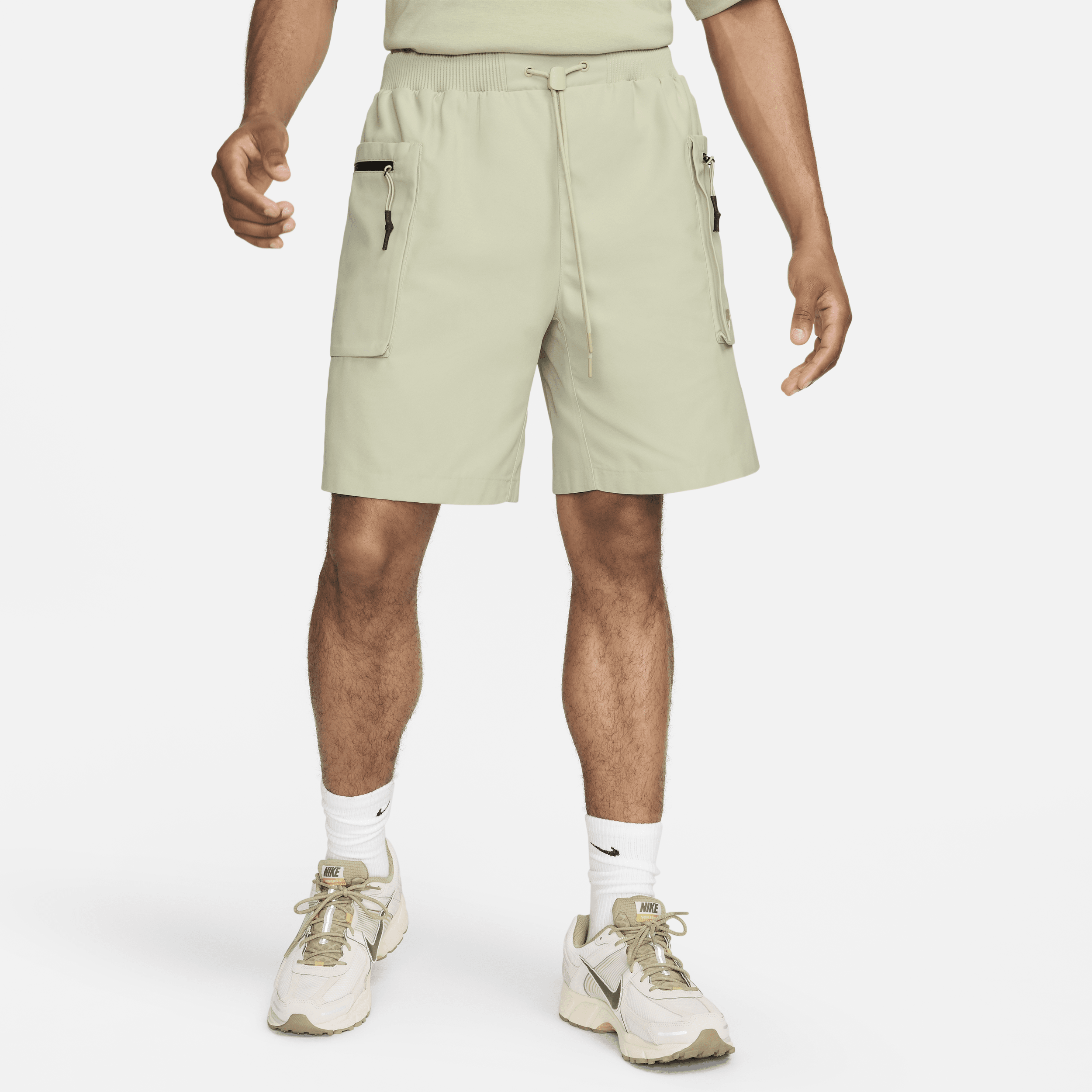 Nike Sportswear Tech Pack Pantalón corto funcional de tejido Woven - Hombre - Verde