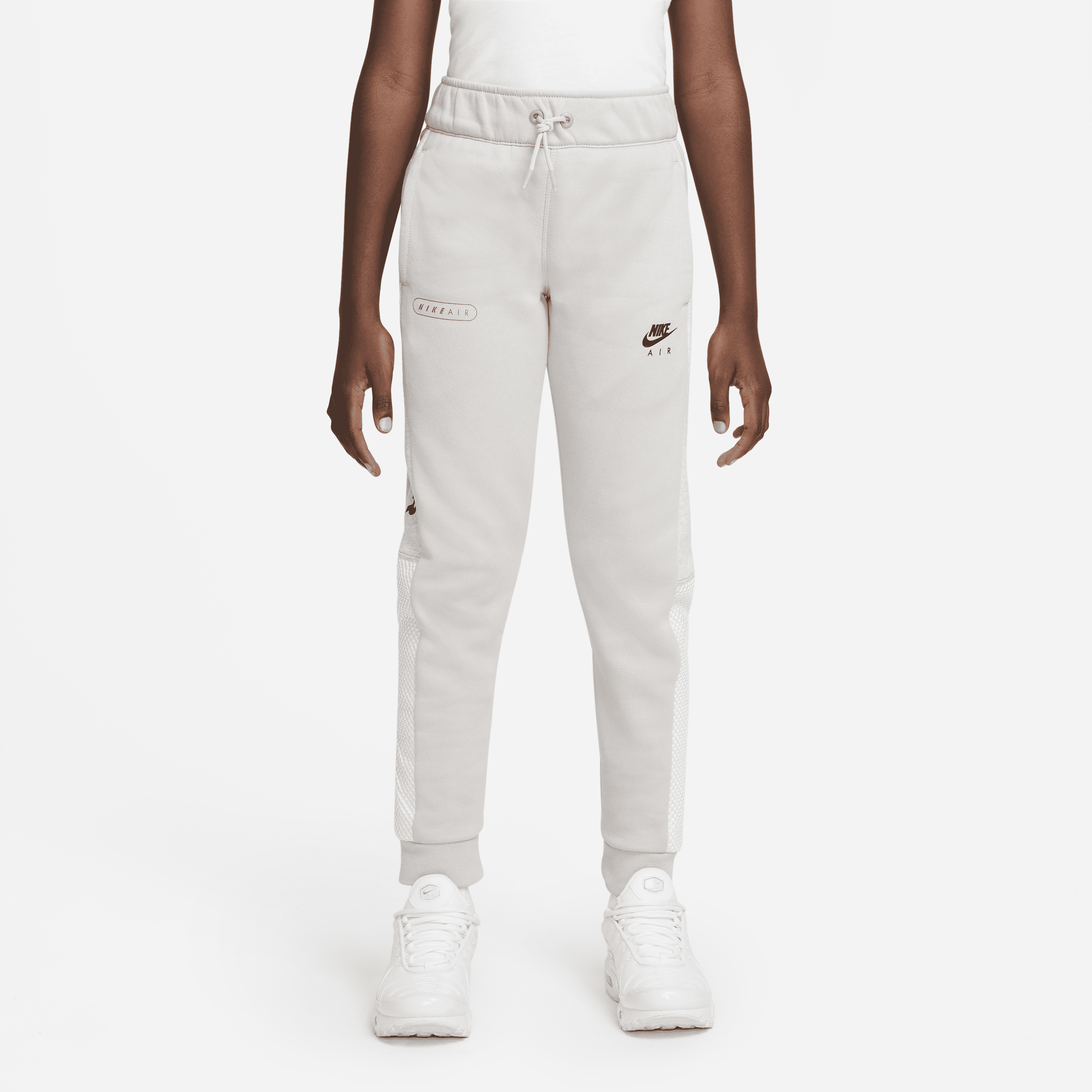 Nike Air-bukser til større børn (drenge) - grå